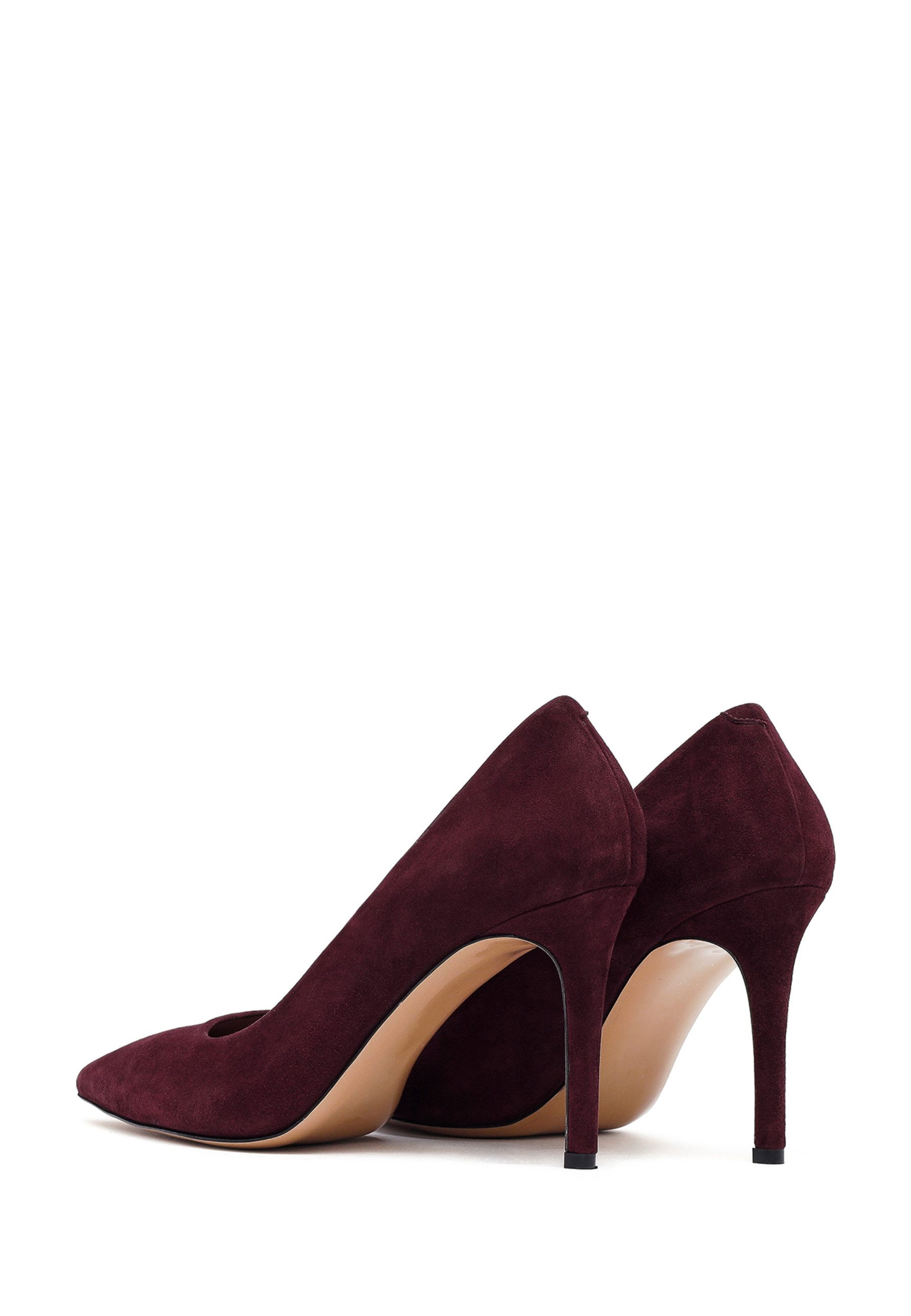 Derimod High Heels aus Veloursleder Pumps