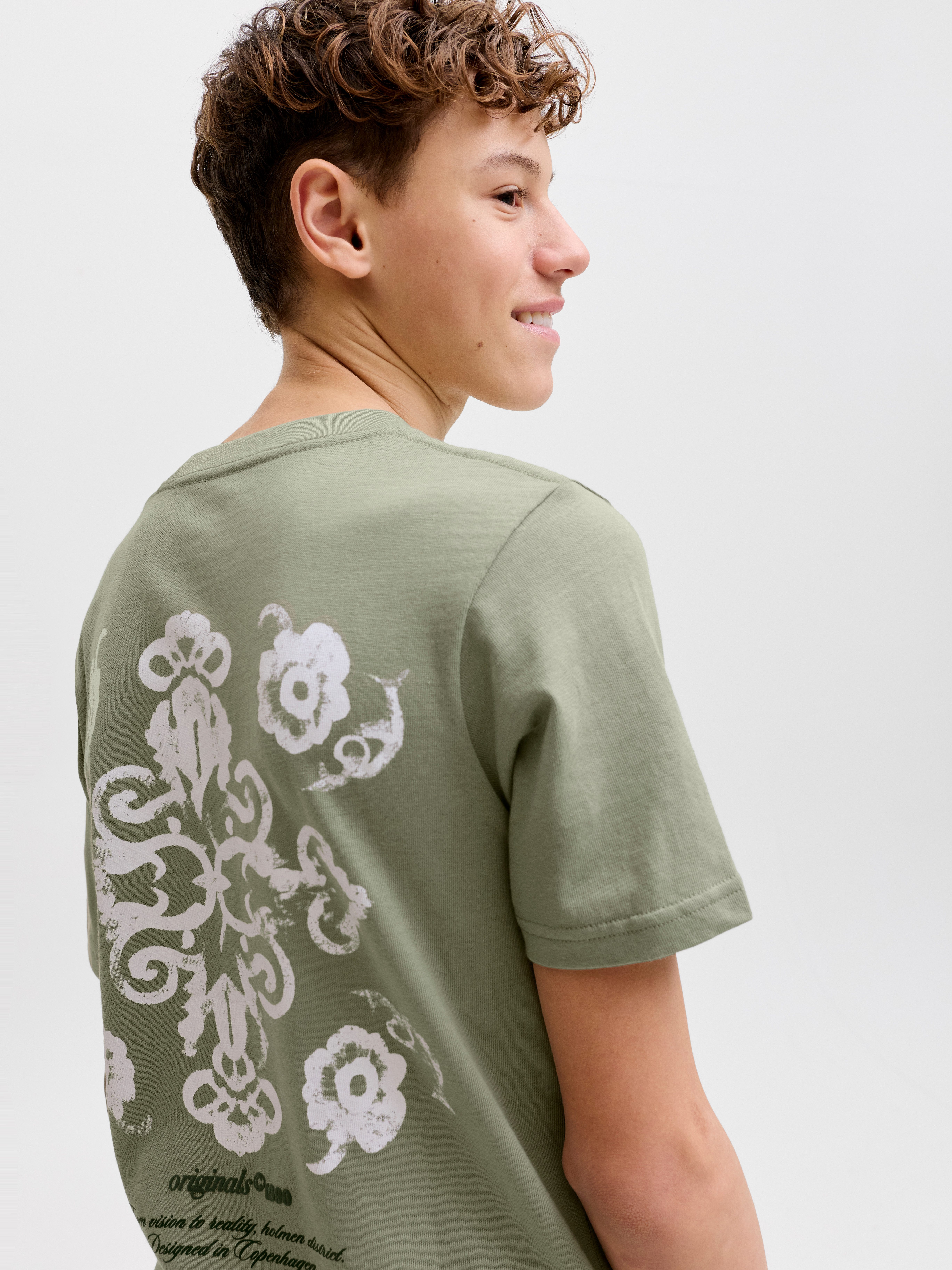 Jack & Jones Junior T-Shirt JORMONTAUK BACK GRAPHIC TEE SS EA26 JNR – Bild 2 von 5