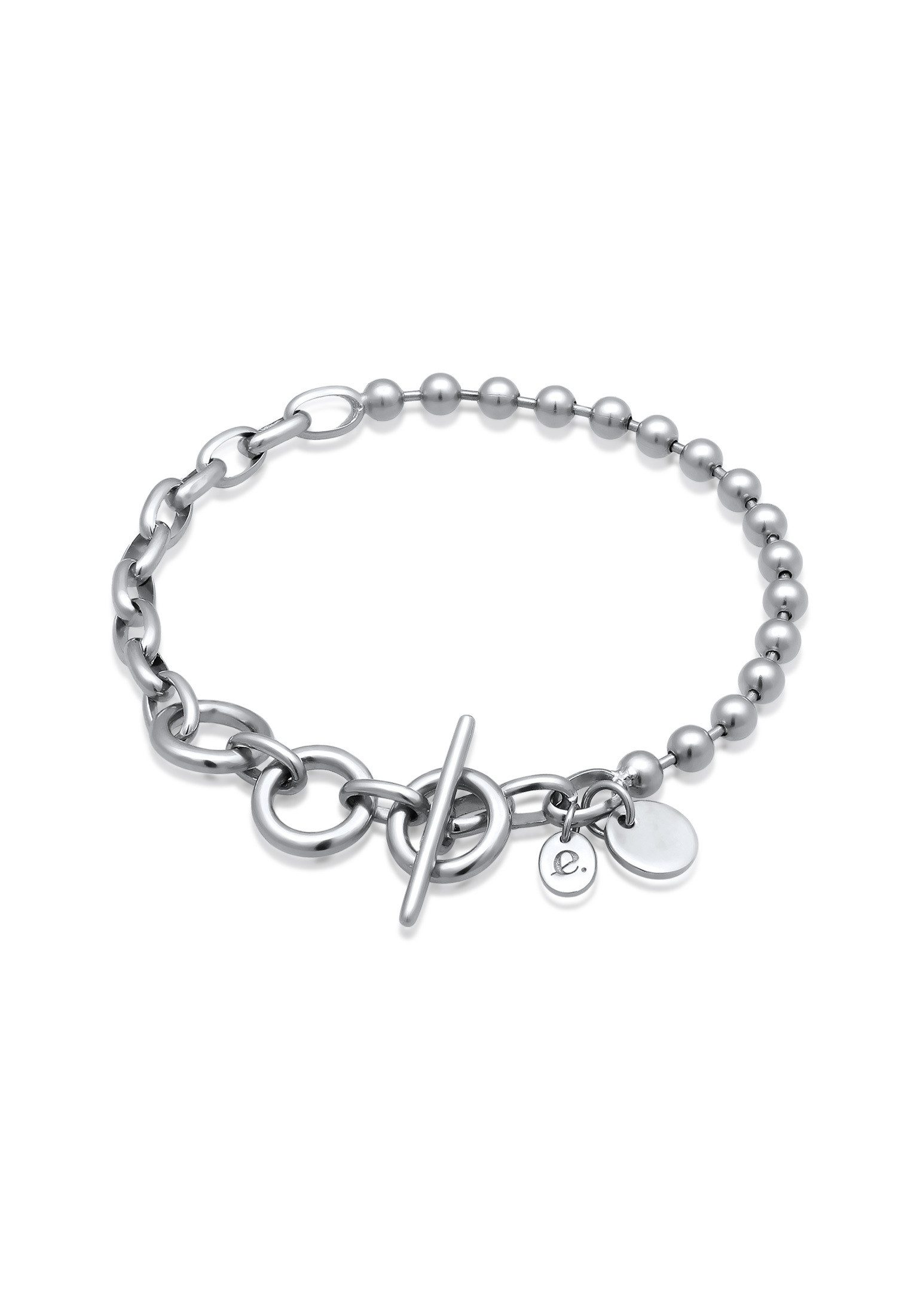 Elli Premium Armband Kugel Gliederkette Rund Knebel-Verschluß 925 Sterling günstig online kaufen