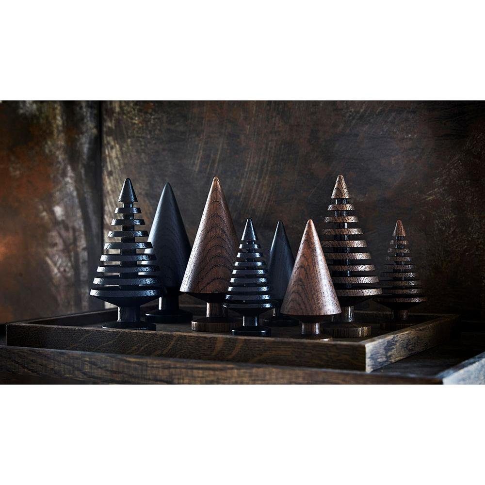 The oak men Dekofigur Dekofigur Baum Mega Tree geriffelt Dark Oak (18cm)