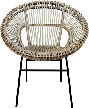 SIT Rattanstuhl, Rattan Vintage, Shabby Chic, Vintage