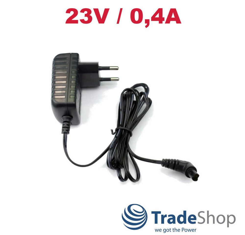 Trade-Shop Ladegerät passend für Black & Decker Dustbuster BHHV520JF 90602513 Netzteil (23V 0,4A / Ladekabel / Ersatznetzteil / Netzstecker)