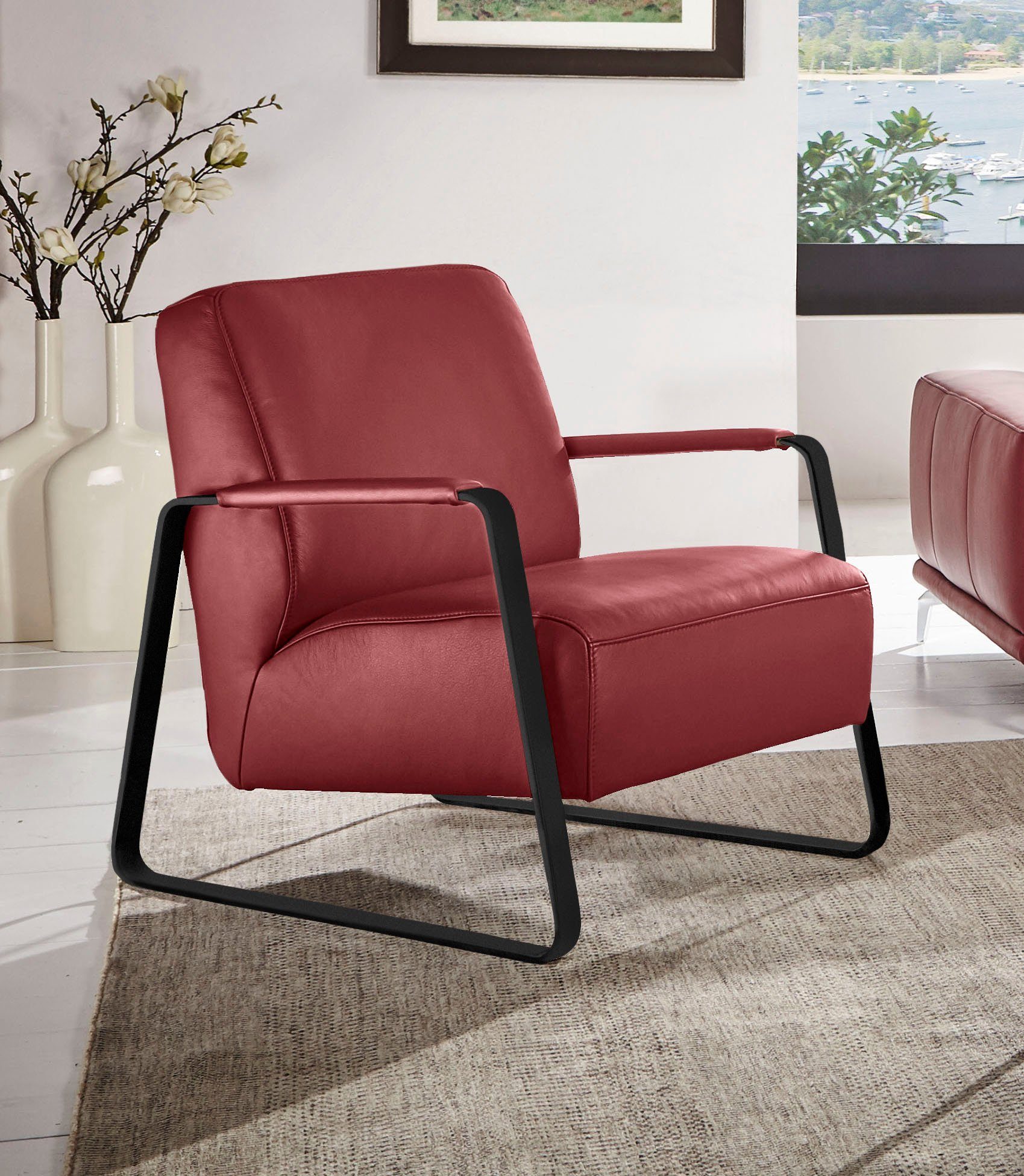 W.SCHILLIG Cocktailsessel quadroo Loungesessel, mit bezogenen günstig online kaufen