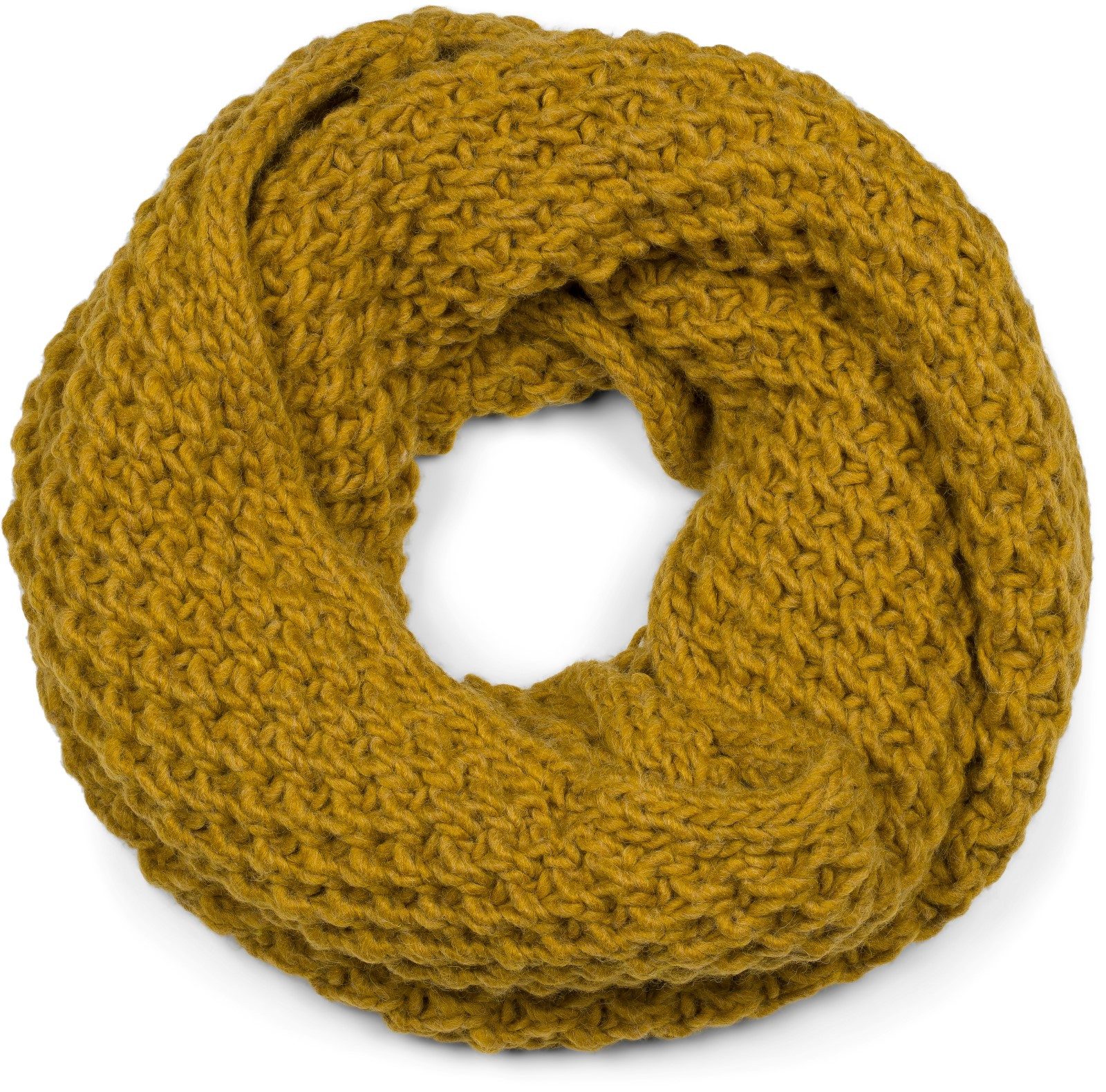 styleBREAKER Strickschal Grobstrick Loop Schal mit Woll-Anteil, (1-St)
