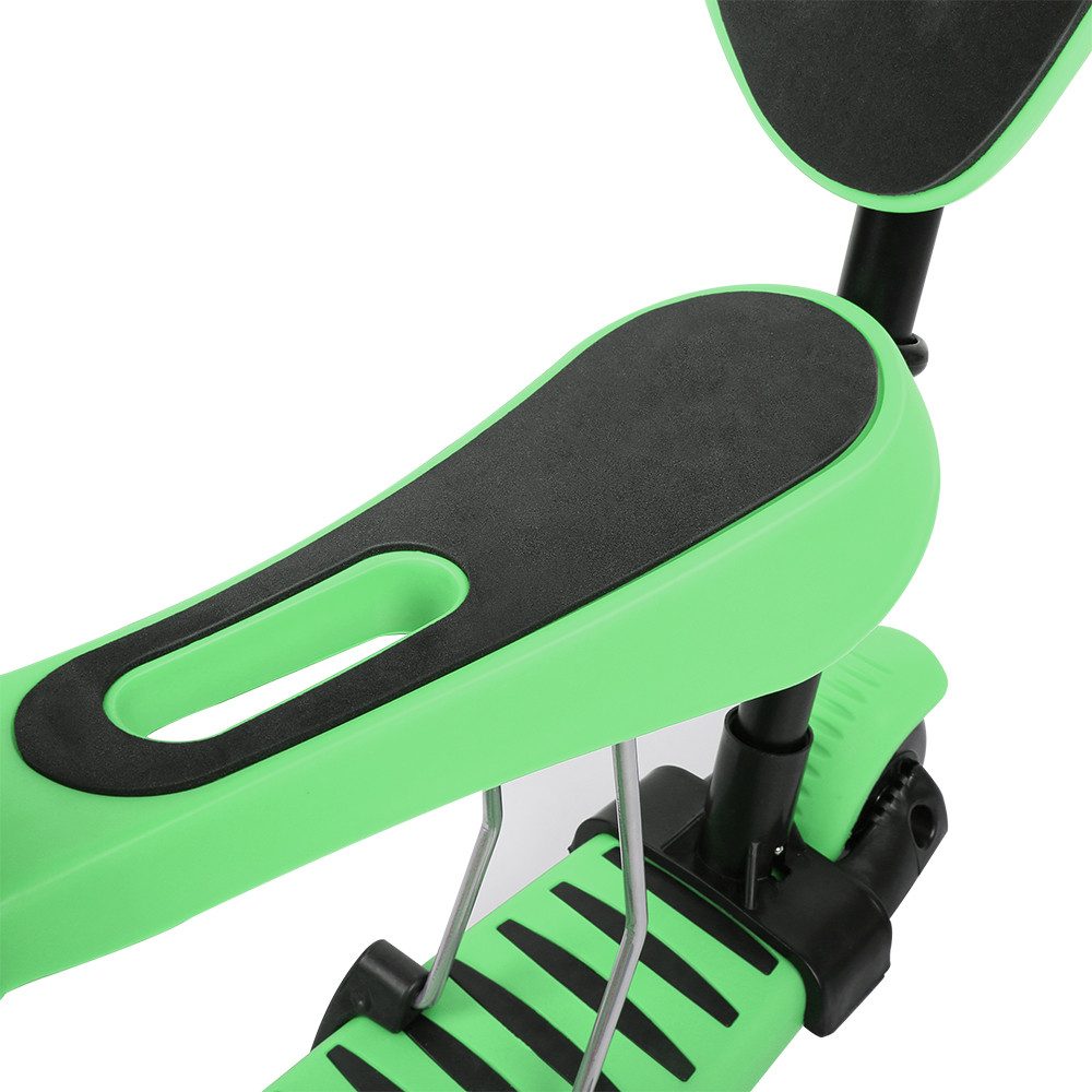 JEOBEST Scooter 3-in-1 Kinderroller mit Rückenlehne & Abnehmbarem Sitz, Höhenverstellbarer 3-Rad-Tretroller ab 2 Jahre – Bild 5 von 5