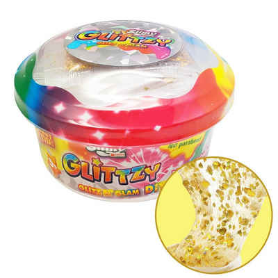 Slimy® Knete Glittzy DIY (1-tlg), Glitzerschleim zum Selbermischen