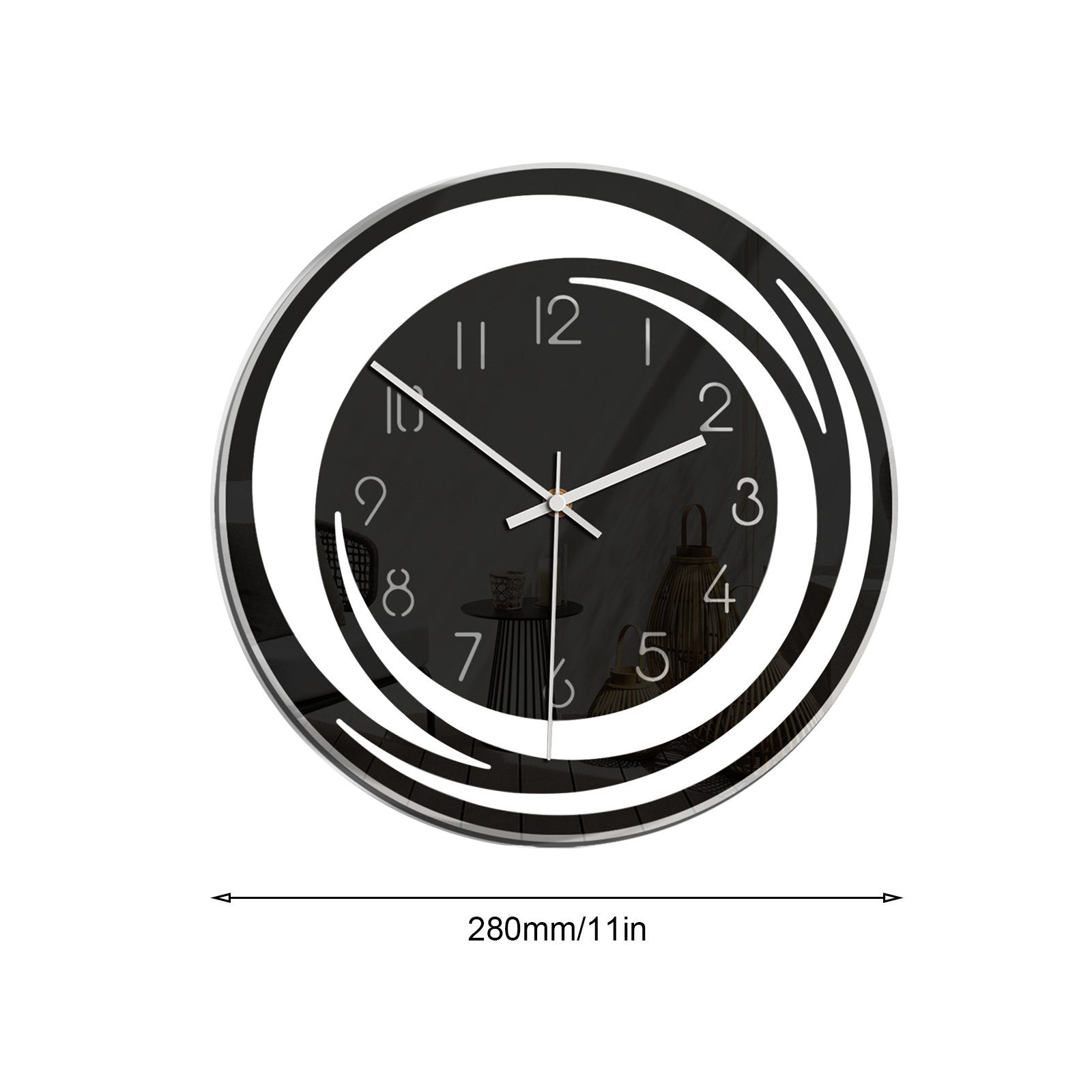TWSOUL Wanduhr Nordische Kunstwanduhr günstig online kaufen