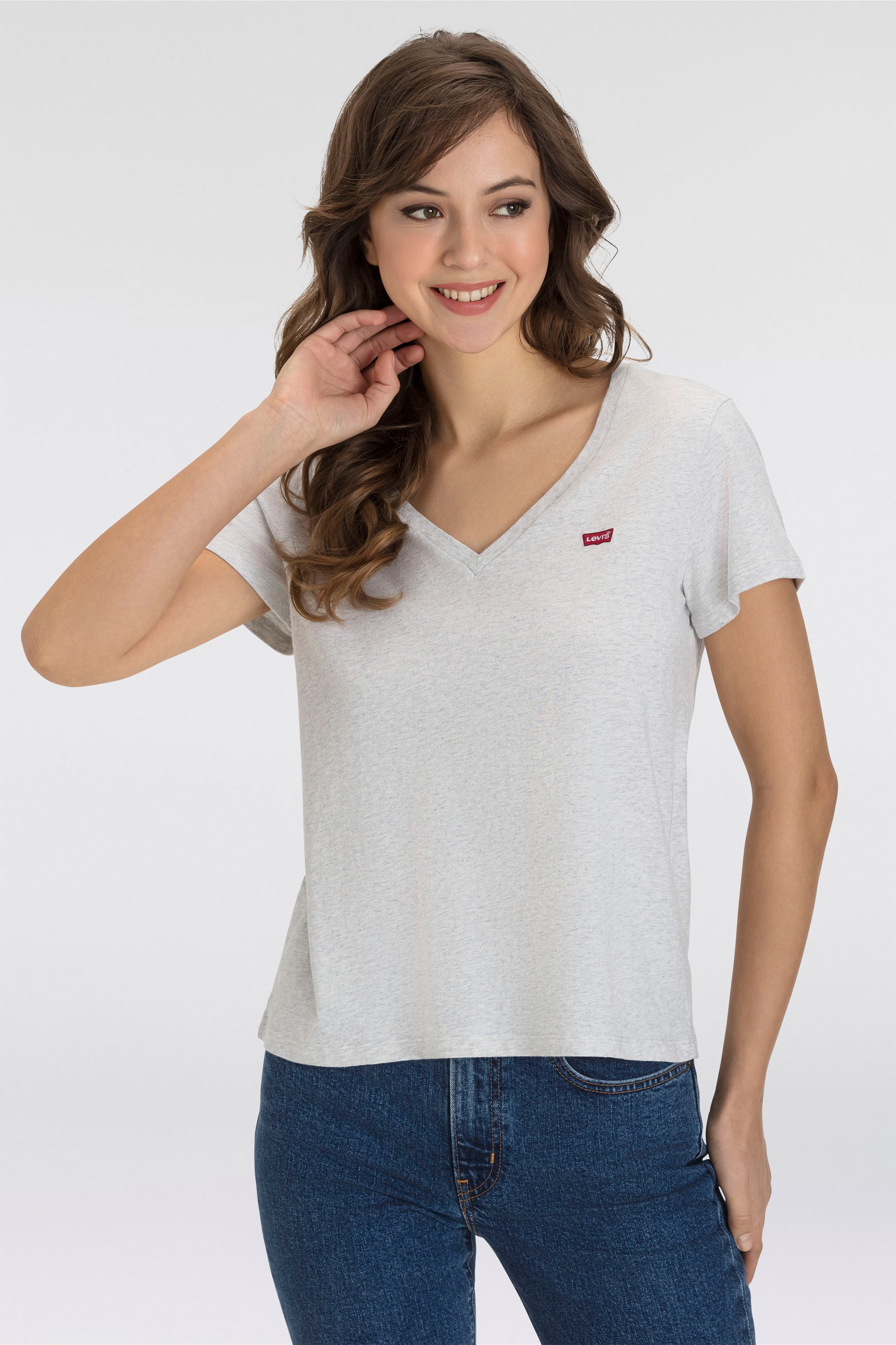 Levi's® V-Shirt Perfect Tee mit kleinem günstig online kaufen