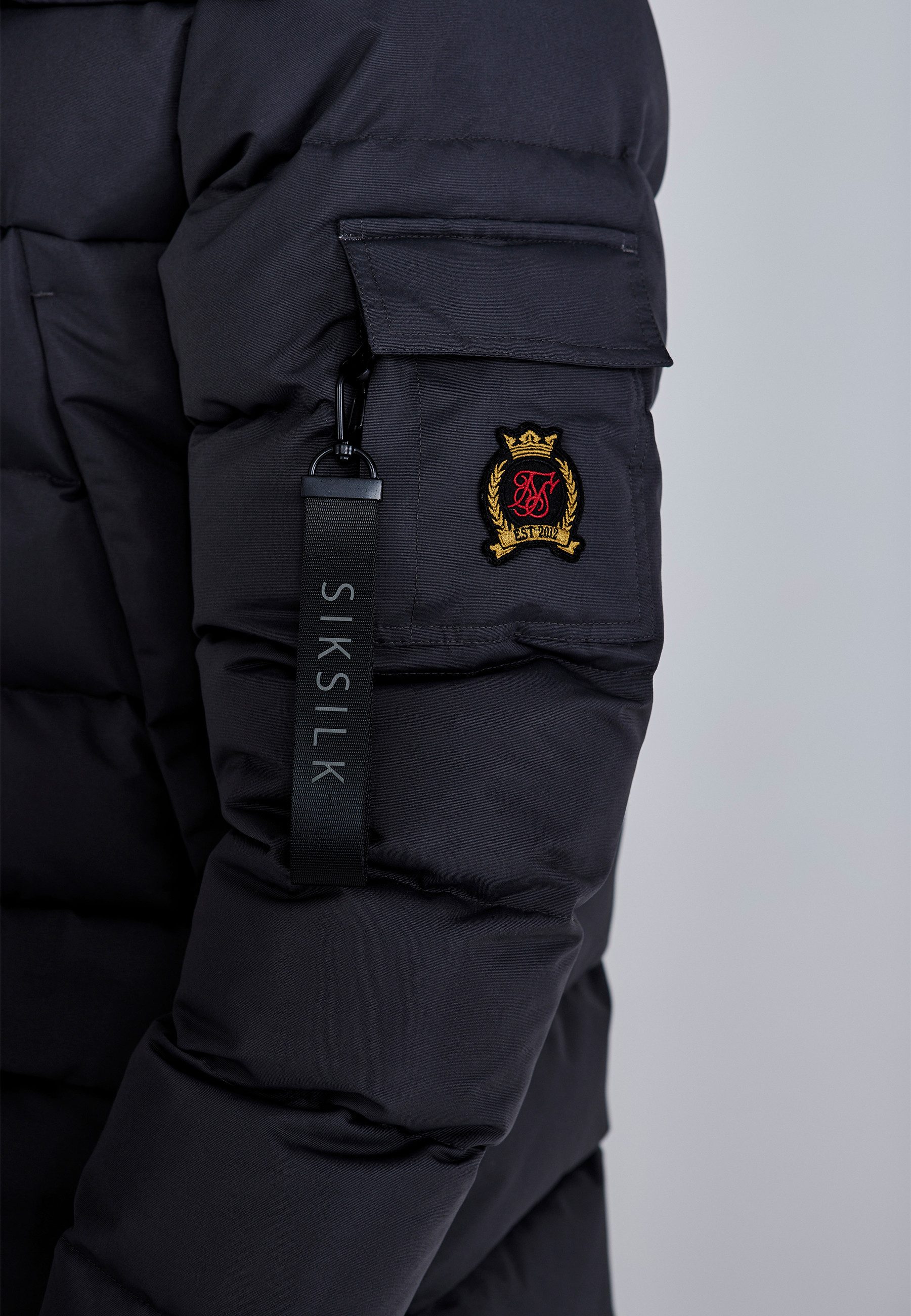 Shorts SikSilk Herren Parka