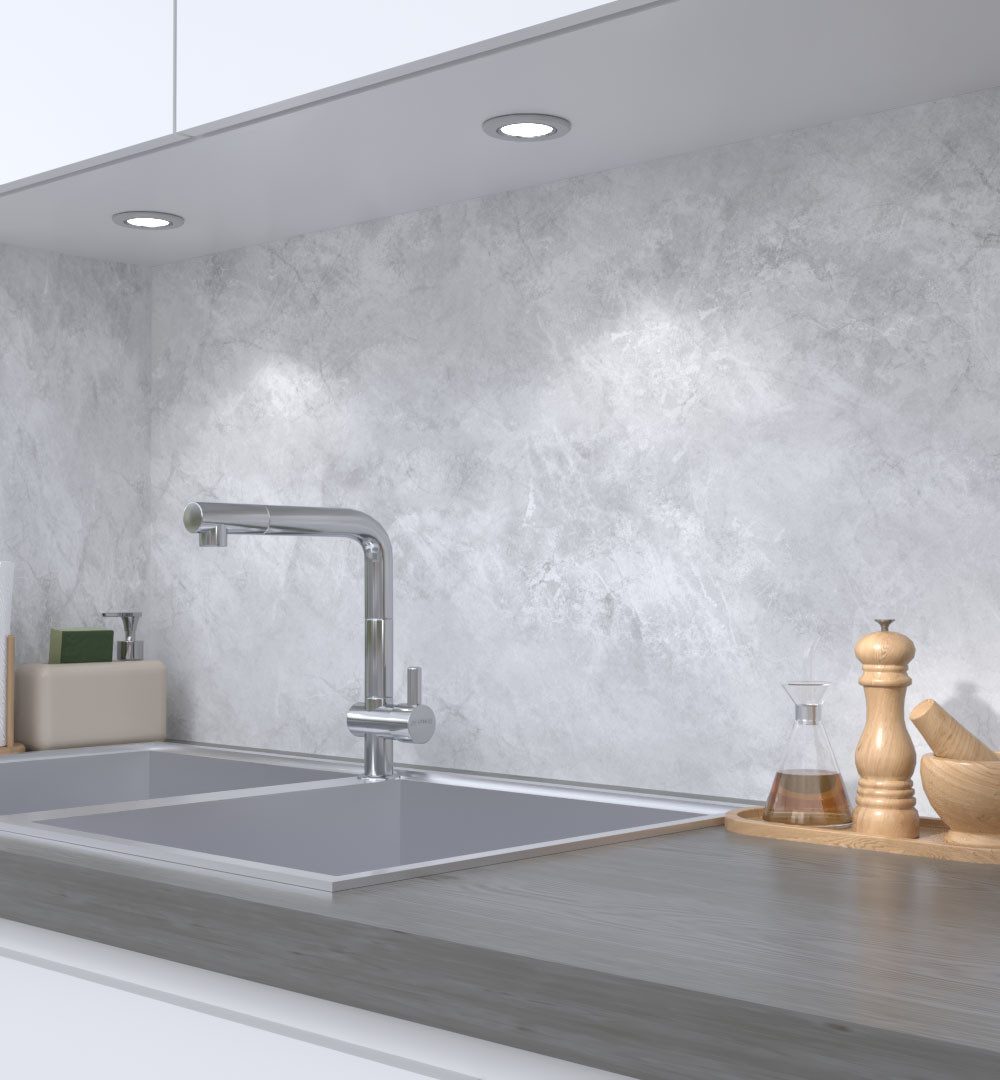 MyMaxxi Küchenrückwand Küchenrückwand selbstklebend Beton in Marmor Optik S günstig online kaufen