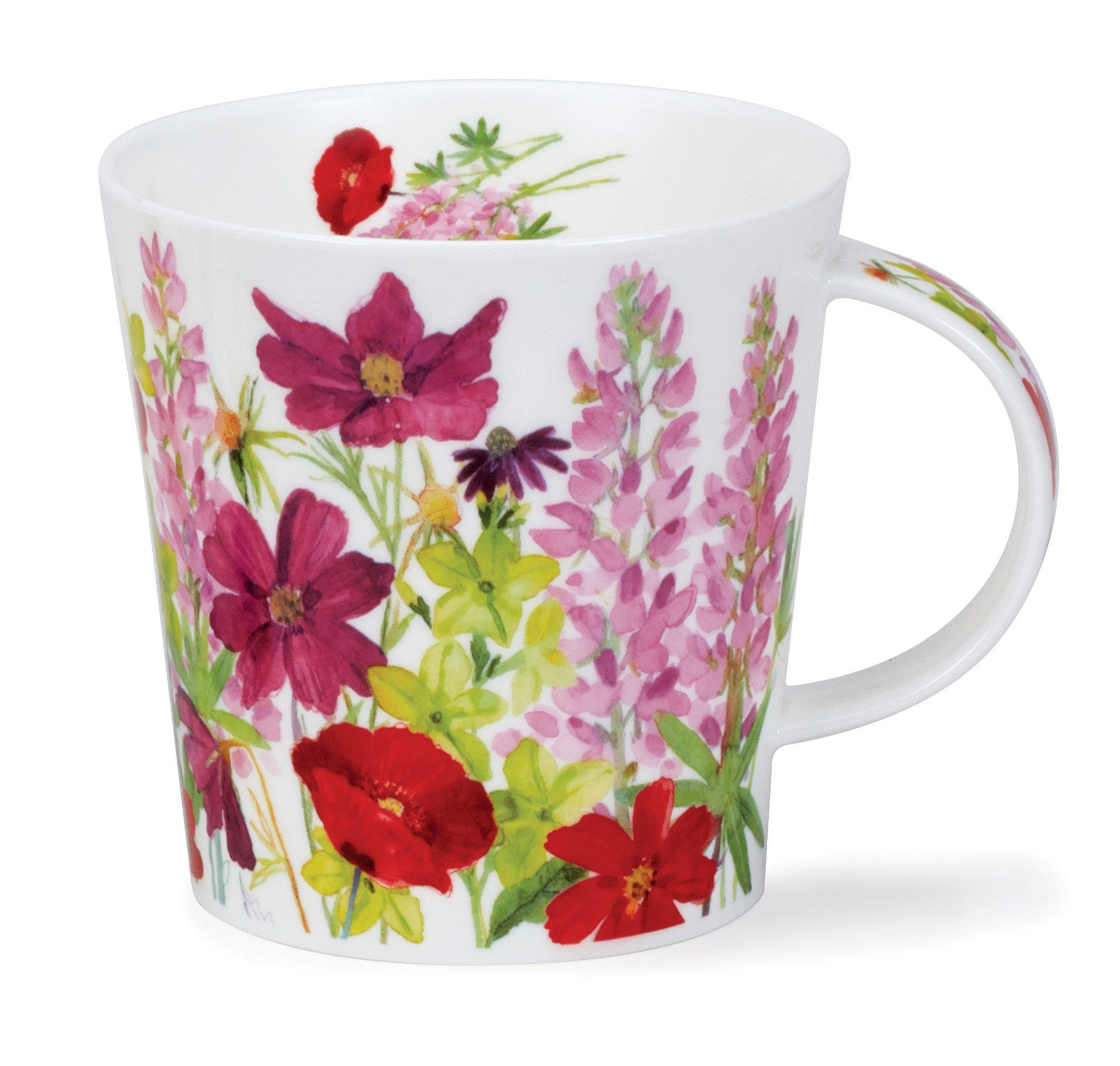 Dunoon Becher Cairngorm - COTTAGE BORDER - PINK, Sammelbecher