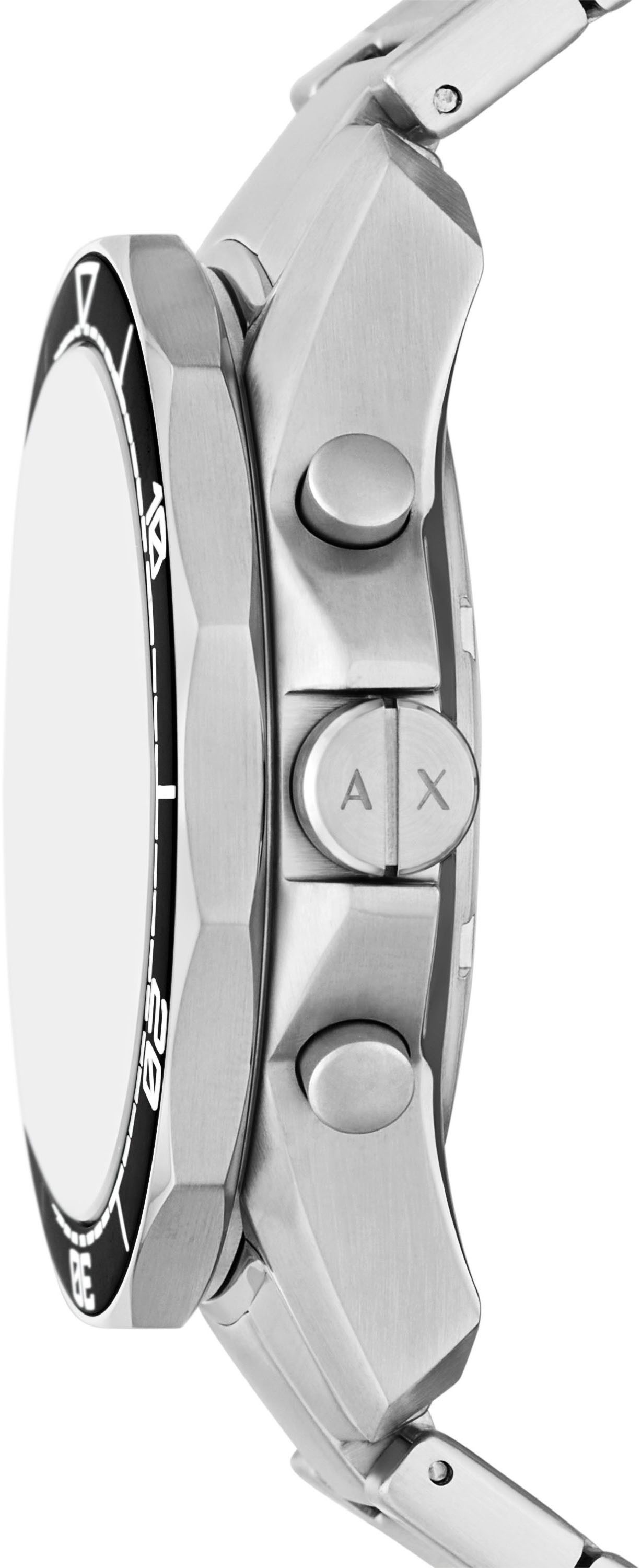 ARMANI EXCHANGE Chronograph AX1969, Quarzuhr, Armbanduhr, Herrenuhr, Edelstahlarmband, analog, Tag