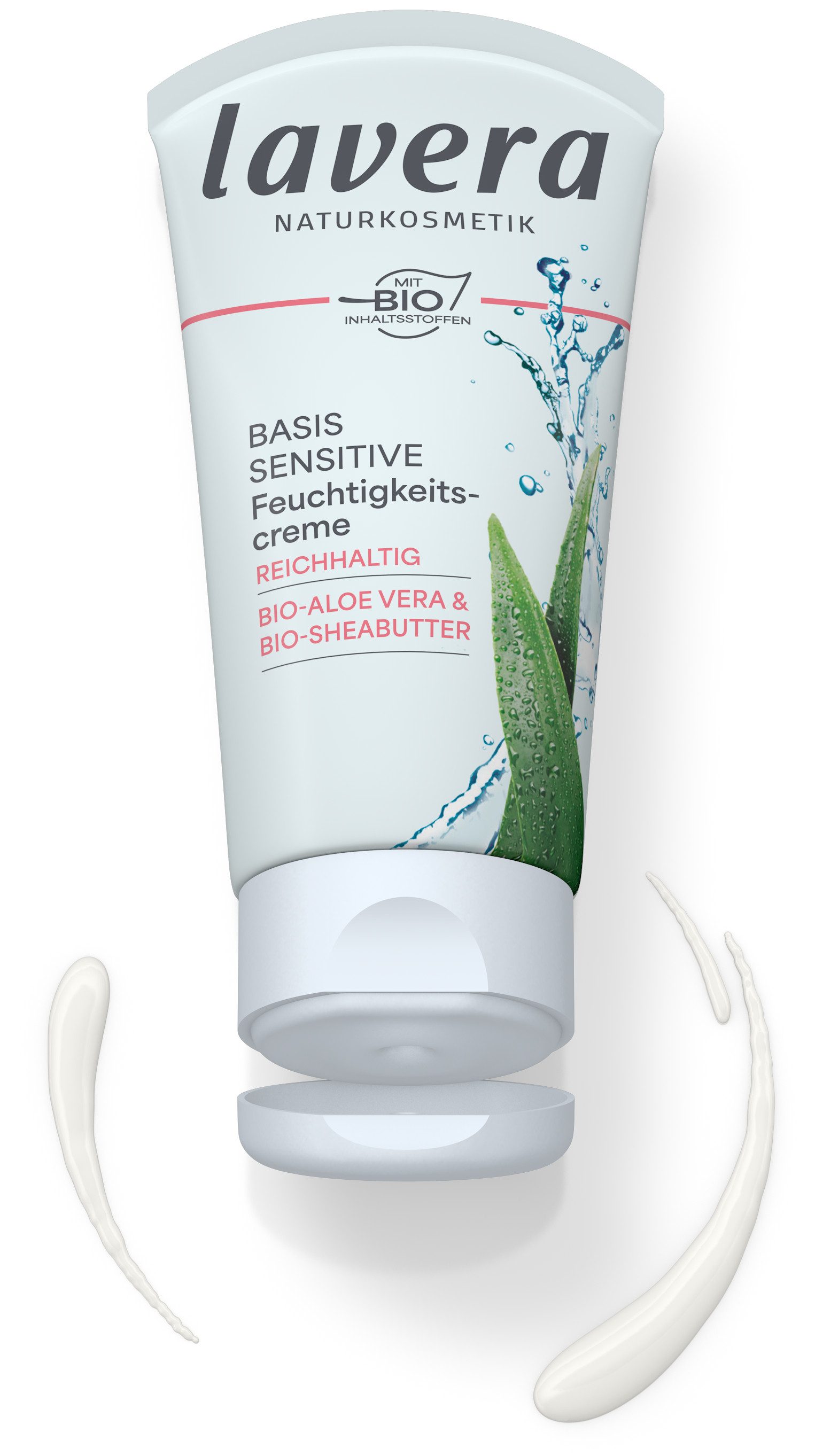 lavera Gesichtspflege basis sensitive Reichhaltige Feuchtigkeitscreme, 1-tlg.