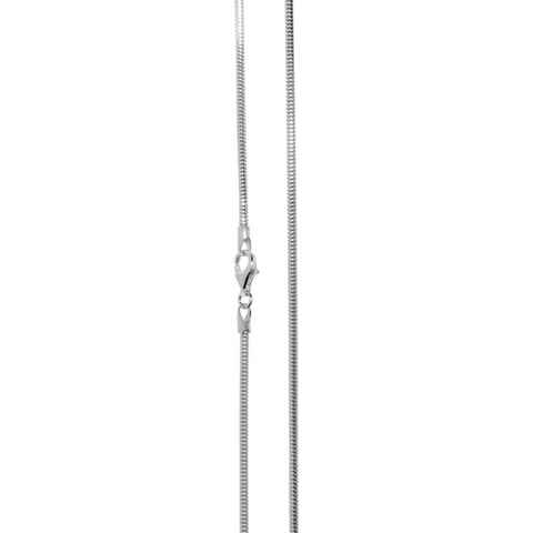 OSTSEE-SCHMUCK Silberkette - Schlange 2,0 mm - Silber 925/000 -, (1-tlg)