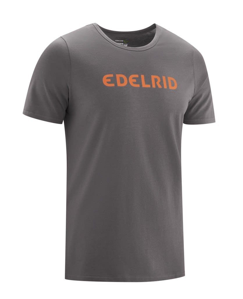 Edelrid T-Shirt Edelrid M Corporate T-shirt Herren Kurzarm-Shirt Anthracite