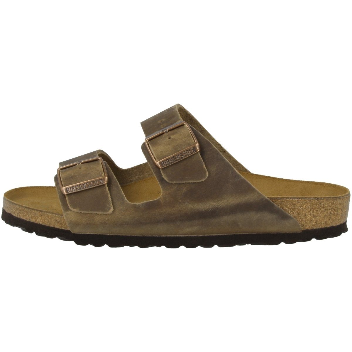 Birkenstock Nubukleder Erwachsene schmal Sandale braun Arizona Unisex