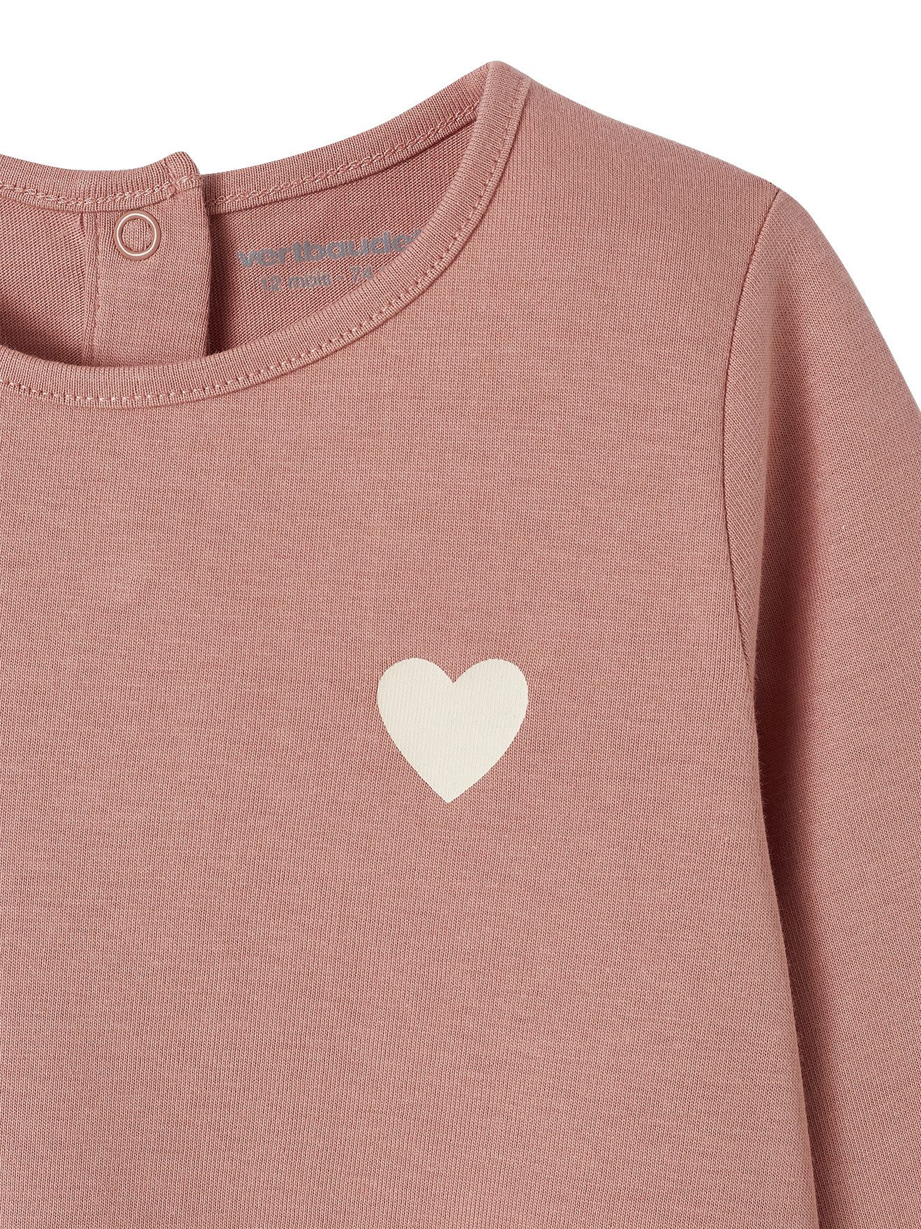vertbaudet Langarmshirt Baby Shirt BASIC