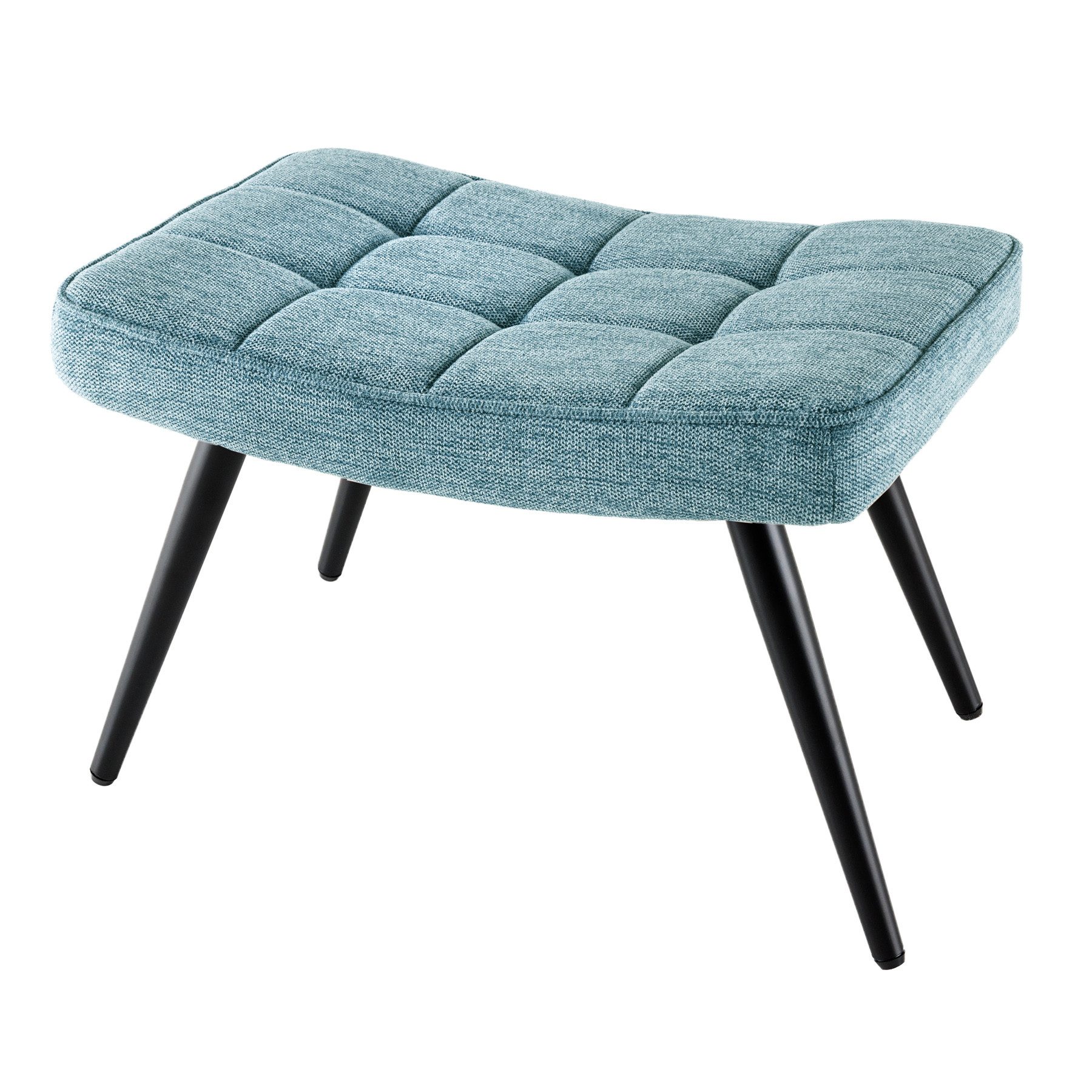 riess-ambiente Fußhocker SCANDINAVIA blau / schwarz günstig online kaufen