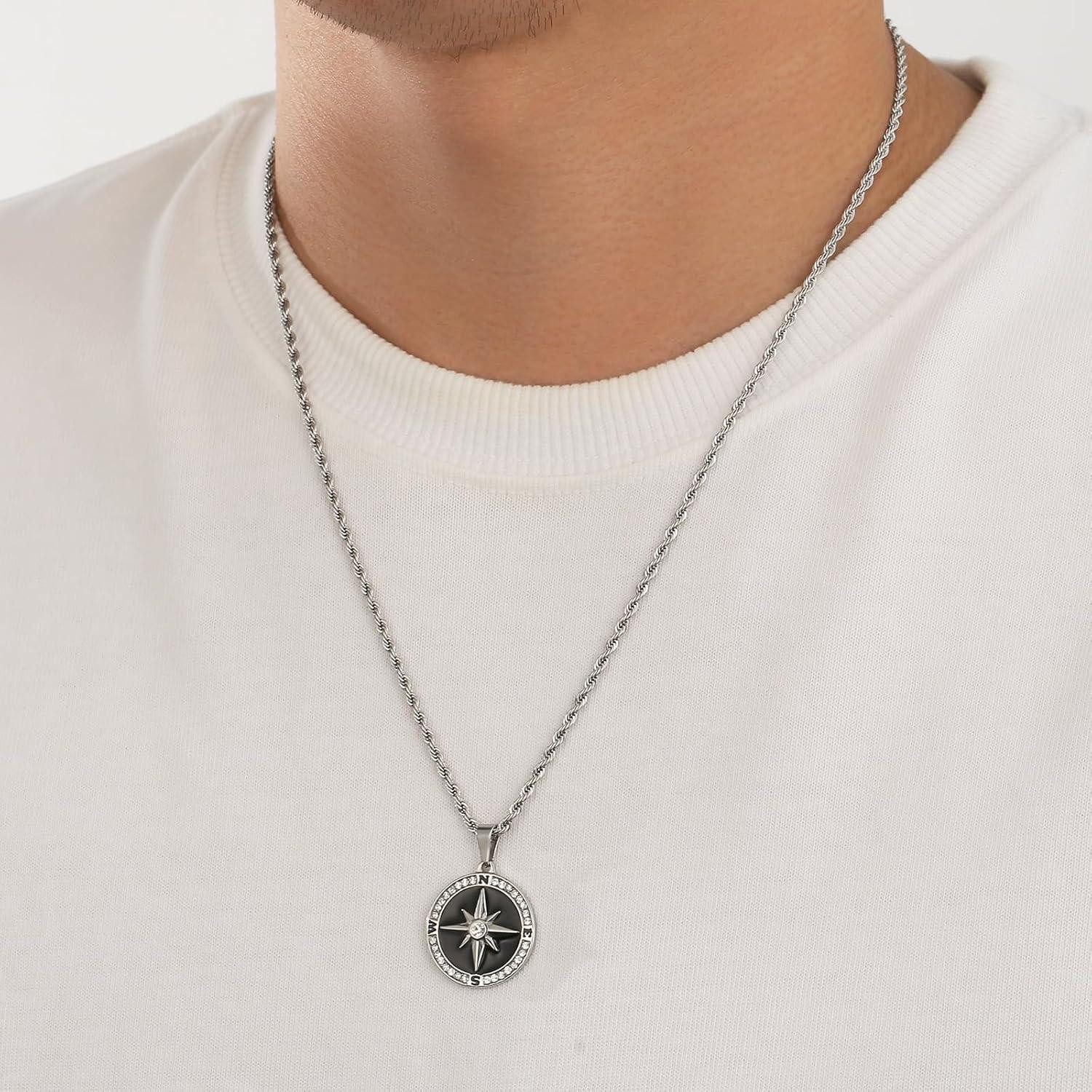 LuxusKollektion Kette und Anhänger Set Herren günstig online kaufen