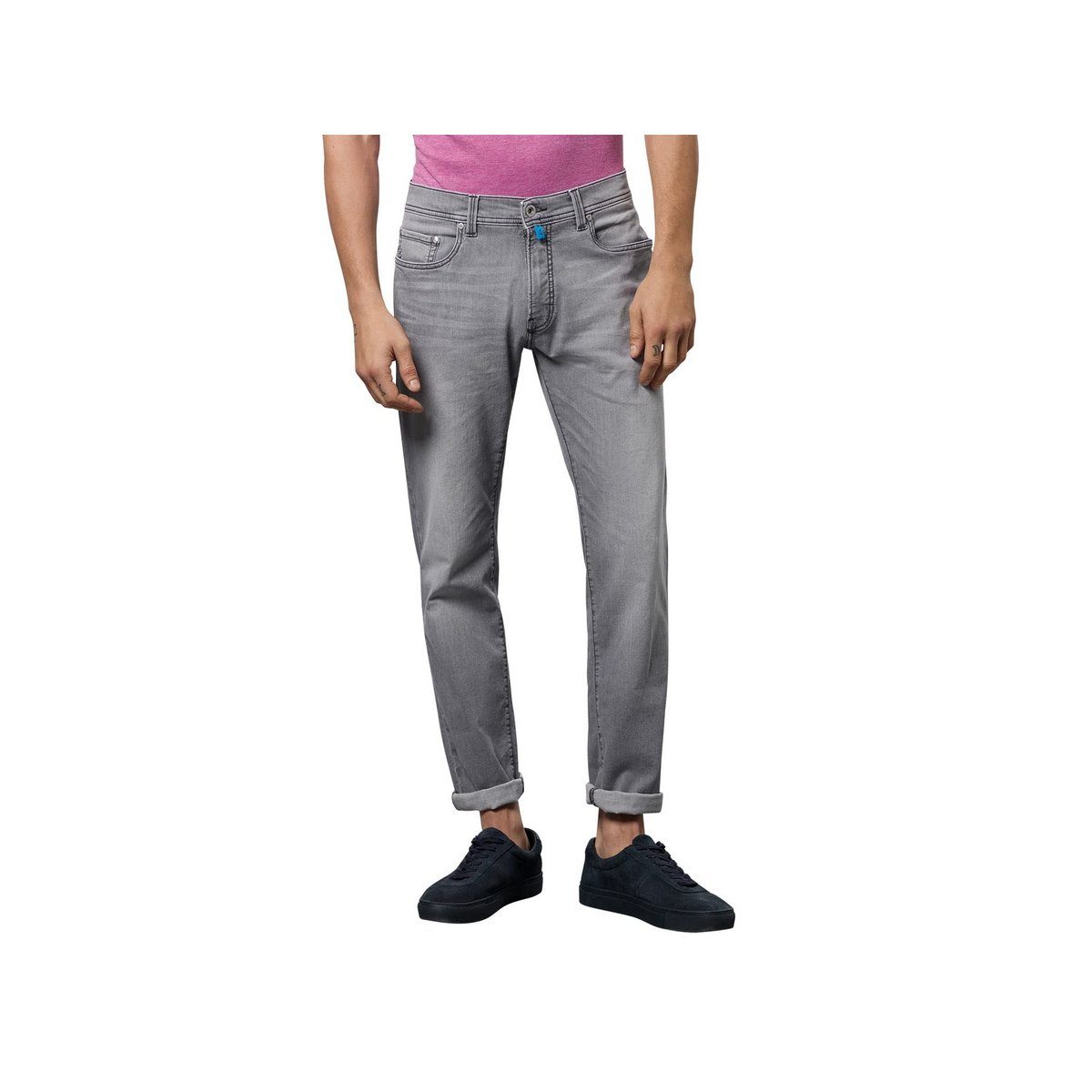 (1-tlg) grau Cardin 5-Pocket-Jeans Pierre
