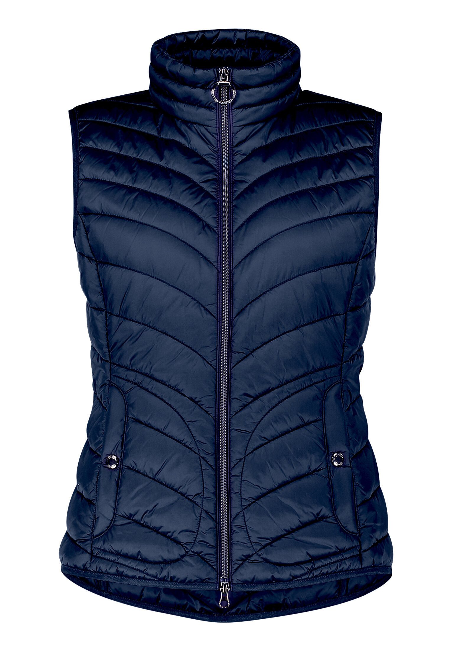 Betty Barclay Strickweste Damen mit Stehkragen