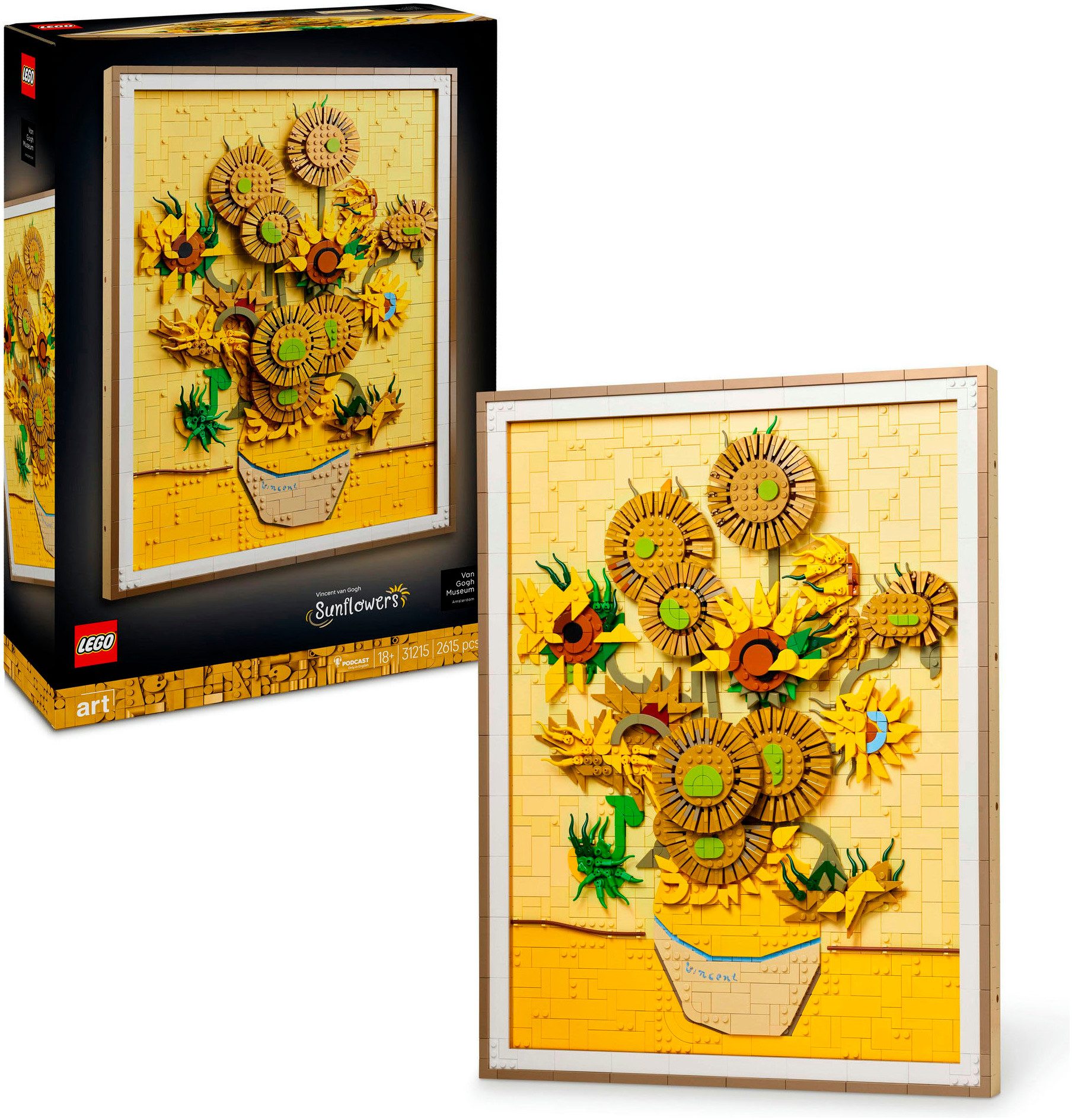 LEGO® Vincent van Gogh – Sonnenblumen (31215), LEGO ART Konstruktionsspiels günstig online kaufen
