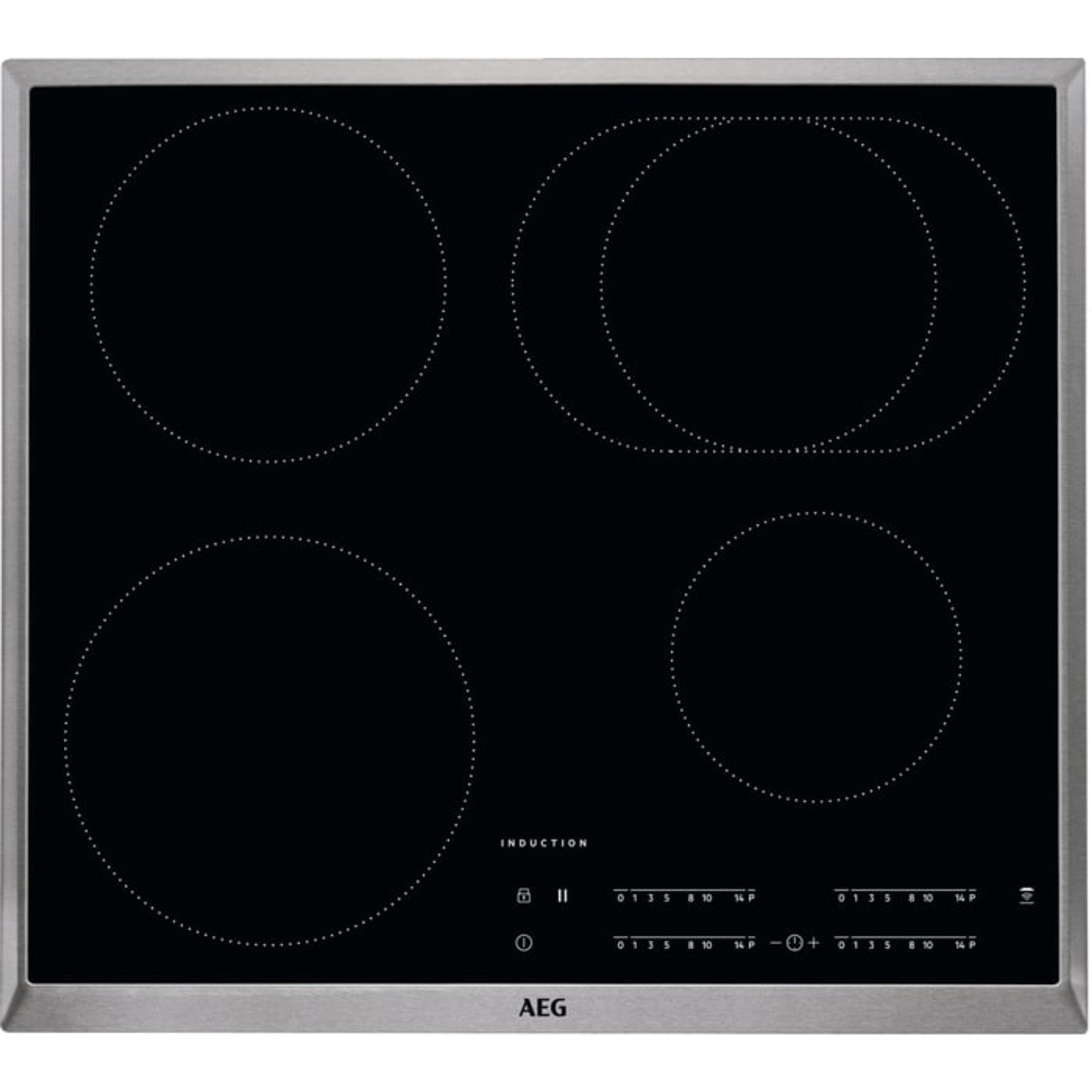 Serie DirectTouch-Bedienfeld,Hob2Hood,Induktion,PowerBoost,Timer 5000/IKB64411XB Induktions-Kochfeld IKB64411XB, AEG