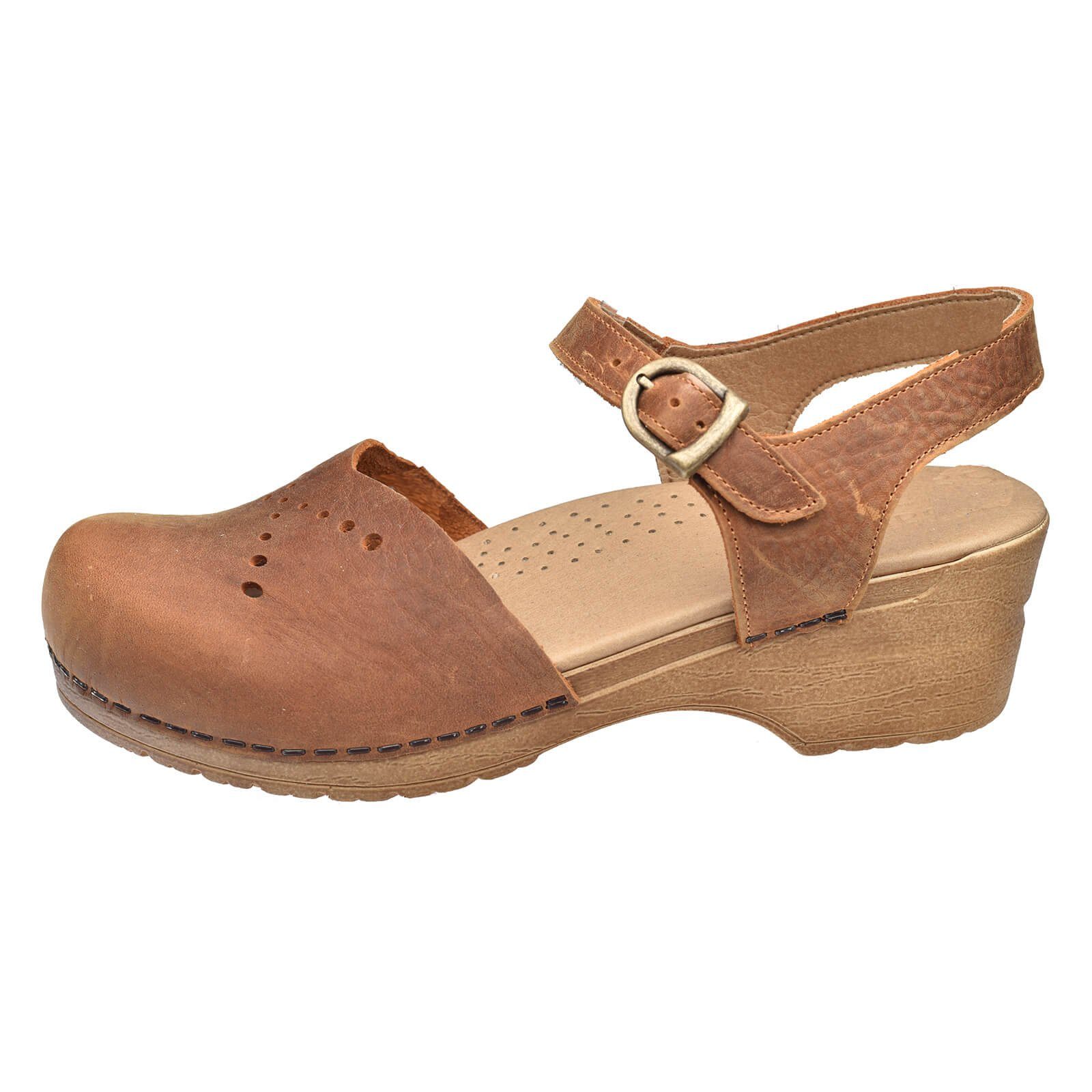 Sanita Original-Sella Sandal Sandale Chestnut Sandale