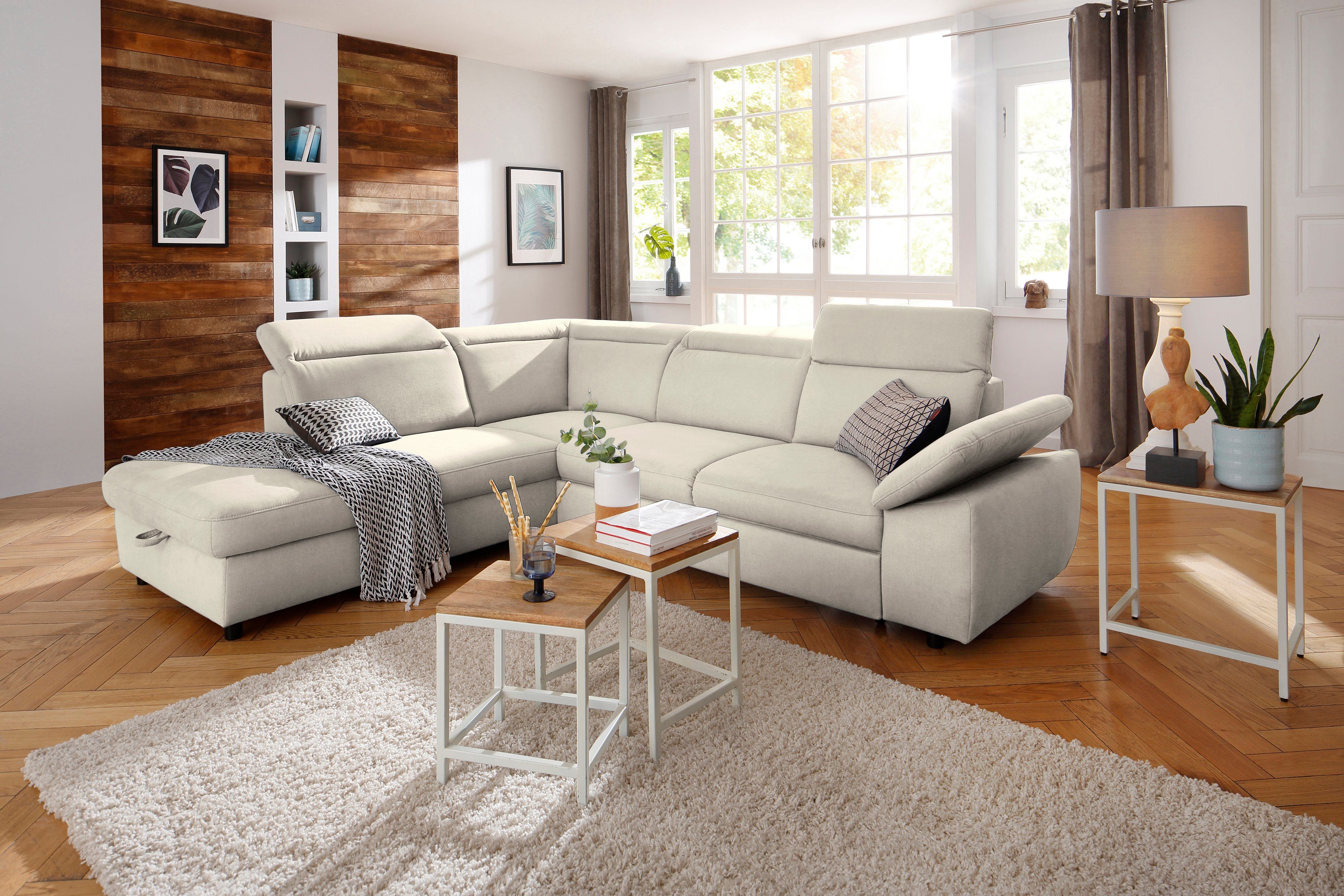 Home affaire Ecksofa Mauritius L-Form, mit günstig online kaufen