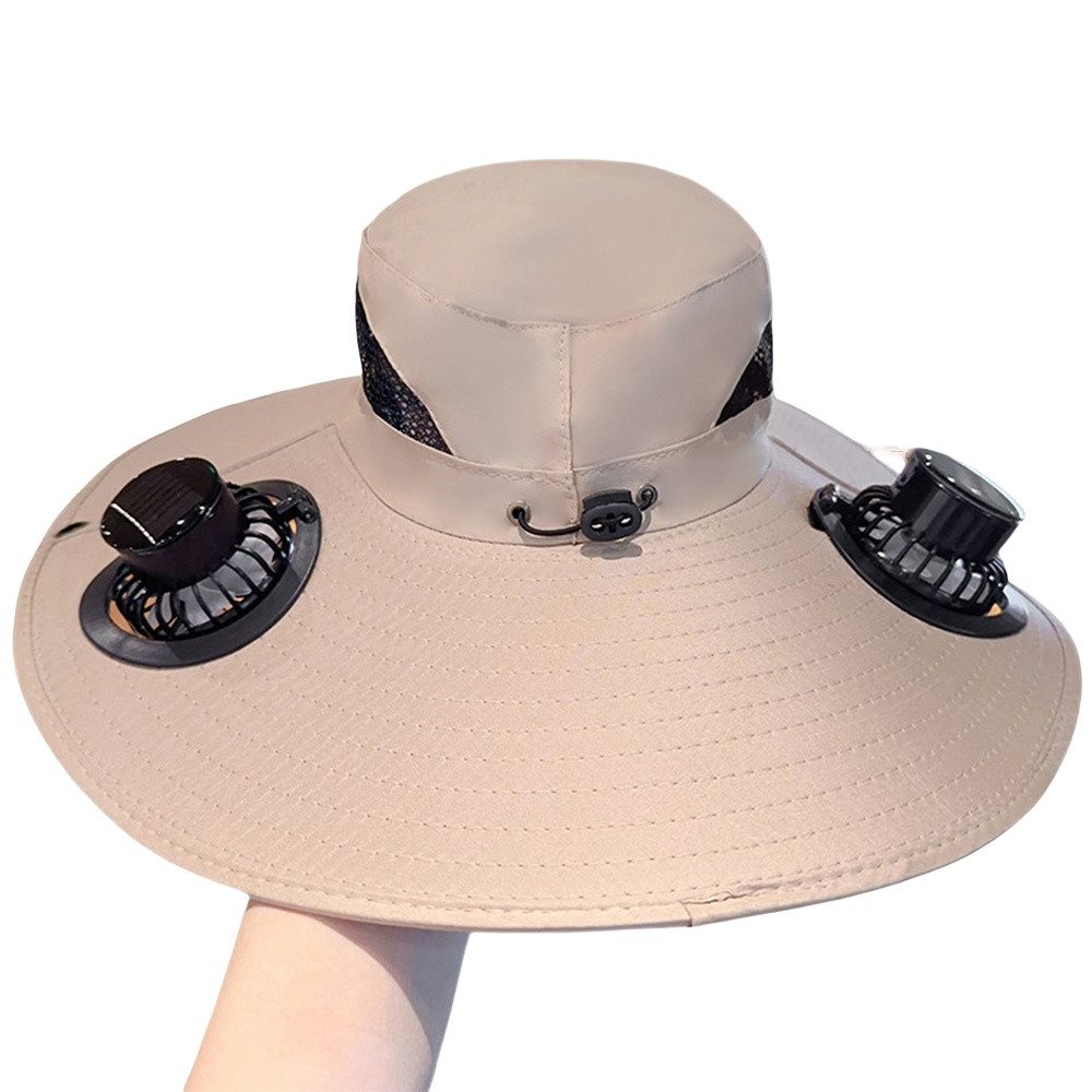 Coonoor Sonnenhut Sonnenhut Mit Ventilator,Outdoor Fischerhut günstig online kaufen