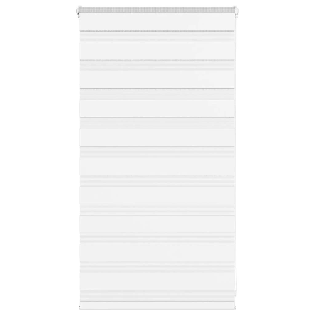 vidaXL Gardine 75 x 100 cm Zebrarollo Weiß 75x100 cm Stoffbreite 70,9 cm Polyester