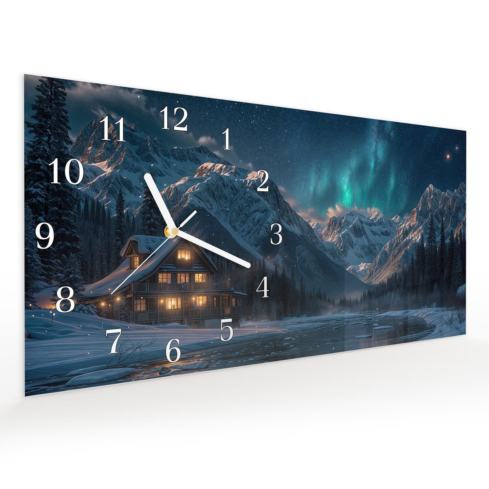 Primedeco Wanduhr Glasuhr Wandkunst Größe 60 günstig online kaufen