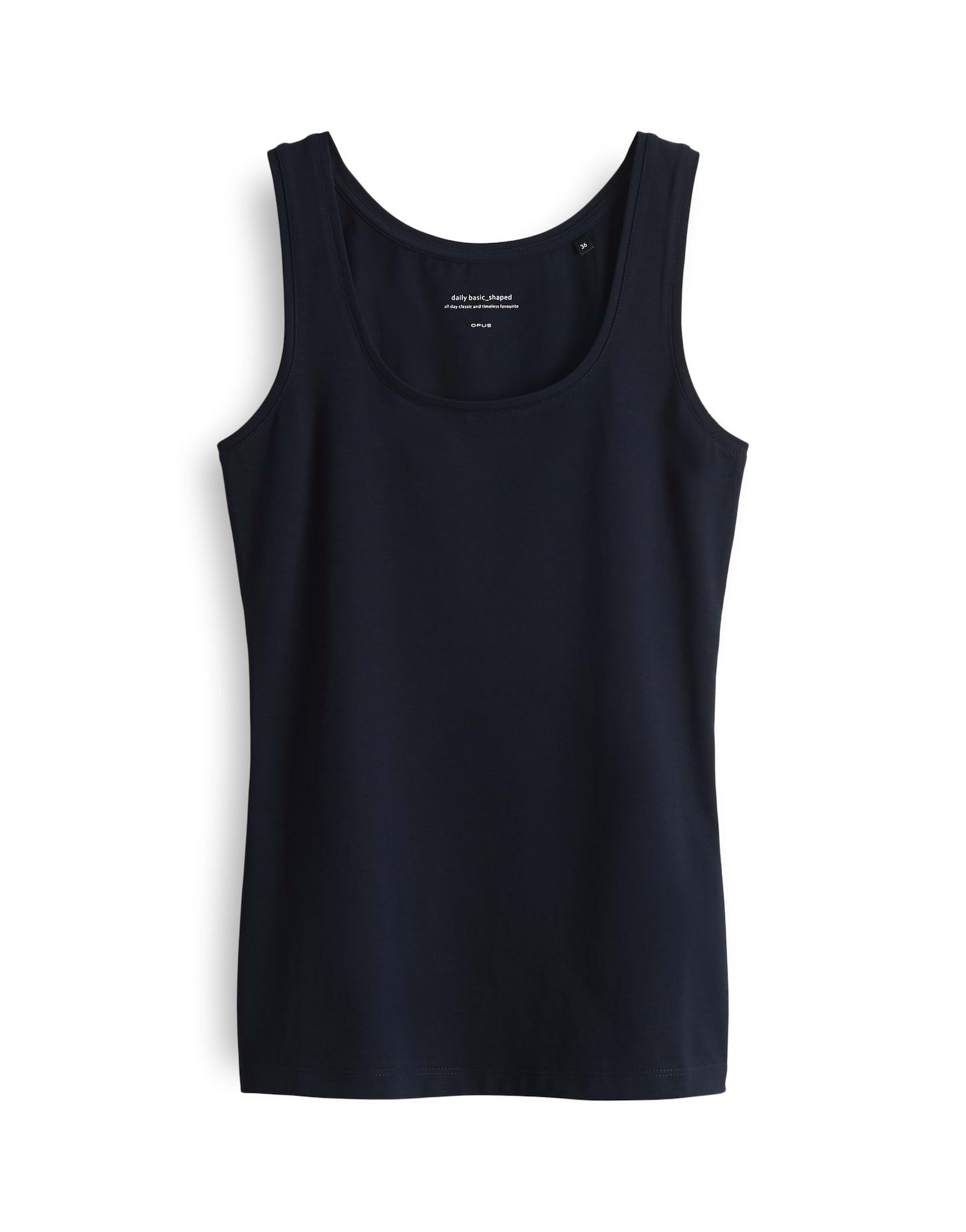 OPUS Trägertop Tanktop IMILIA Slim aus BCI Cotton Mix günstig online kaufen