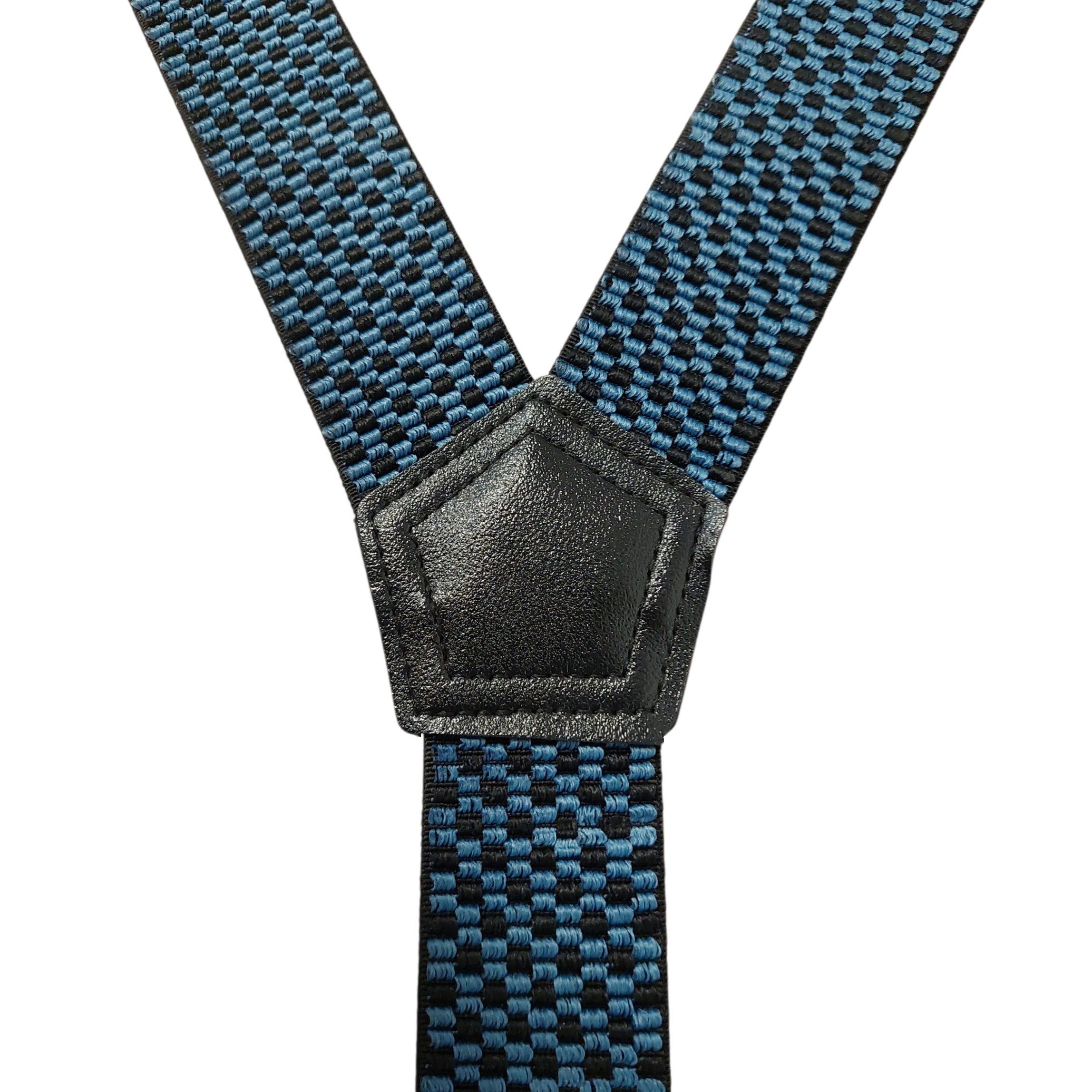 Ware aus aller Welt Hosenträger im Retro-Stil starke Y Hosenträger 40 mm breit mit starke Krallenclips