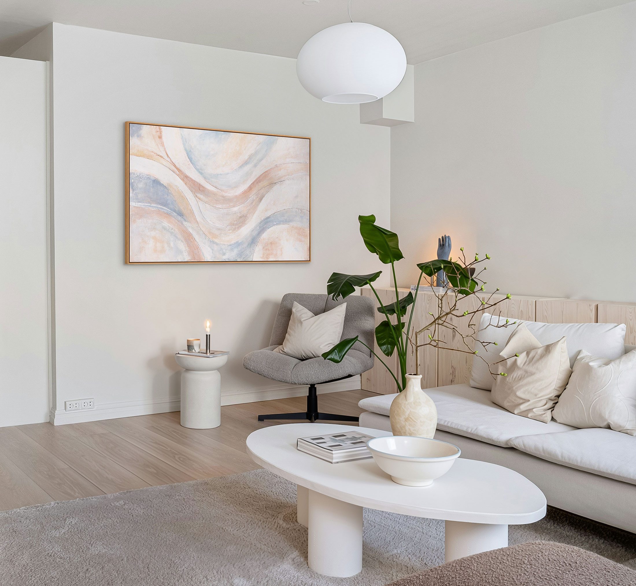 YS-Art Gemälde Abstraktion II