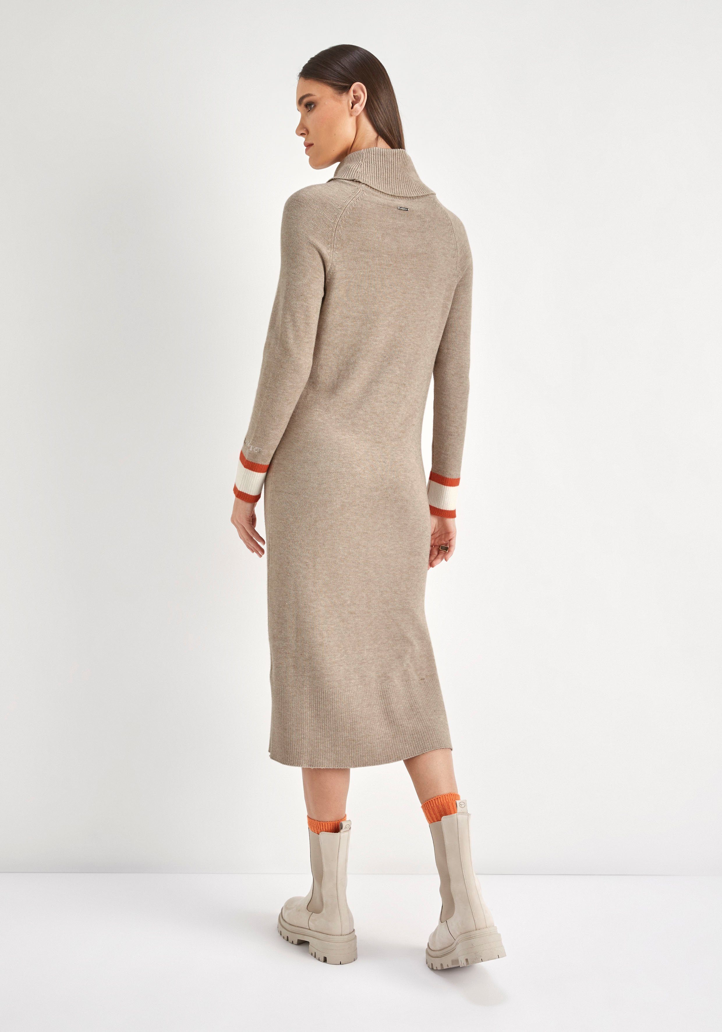 HECHTER PARIS Strickkleid mit Kontraststreifen günstig online kaufen