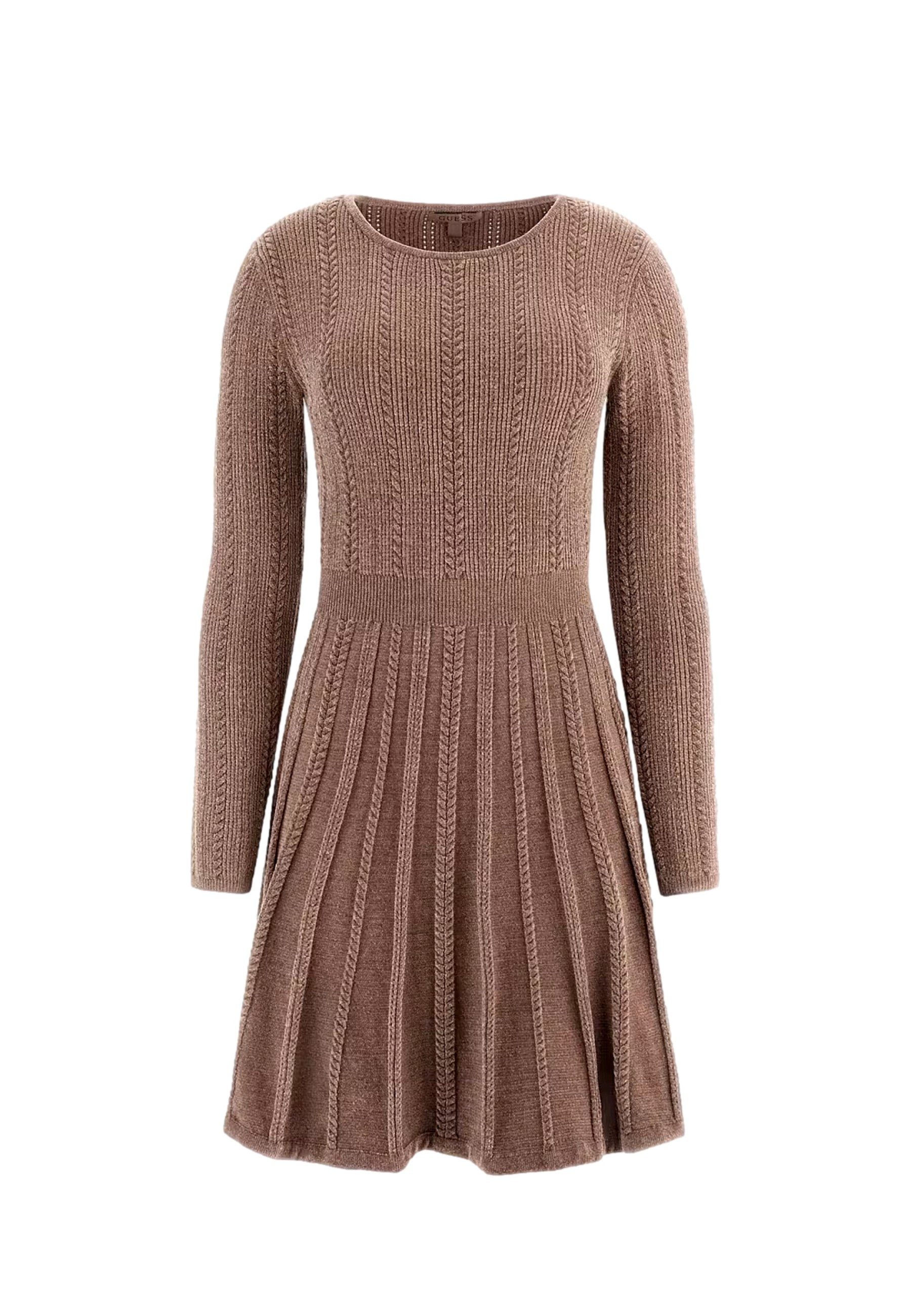 Guess Minikleid Kleid MORGAN Strickkleid (1-tlg)