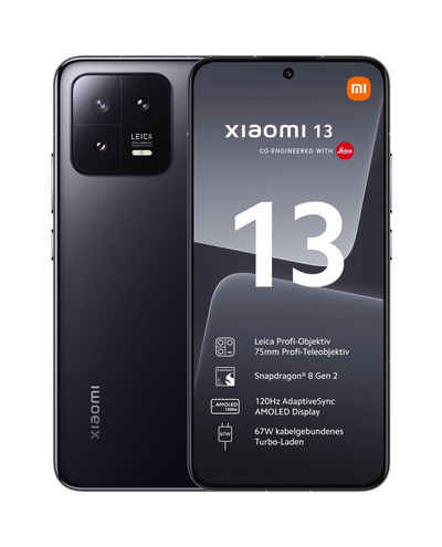 Xiaomi 13 8GB+256GB Smartphone (16,15 cm/6,36 Zoll, 256 GB Speicherplatz, 54 MP Kamera)