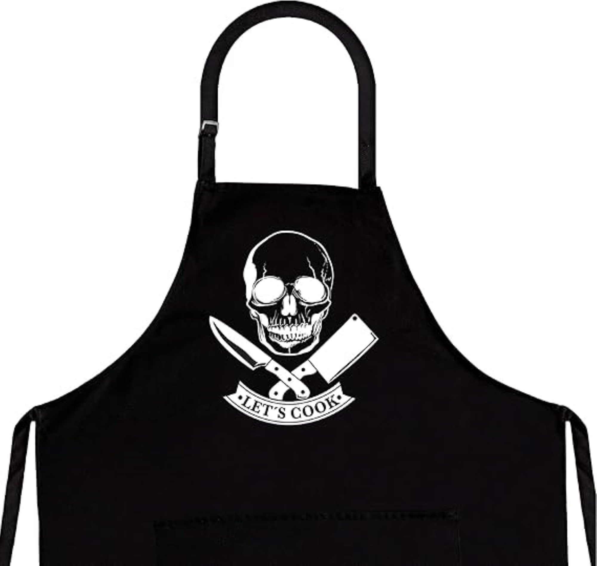 nomsum Kochschürze "Lets Cook" für Herren OneSize aus Baumwollmischung in S günstig online kaufen