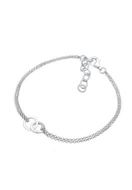Elli Armband »Kreis Trend Verbundenheit 925 Sterling Silber«