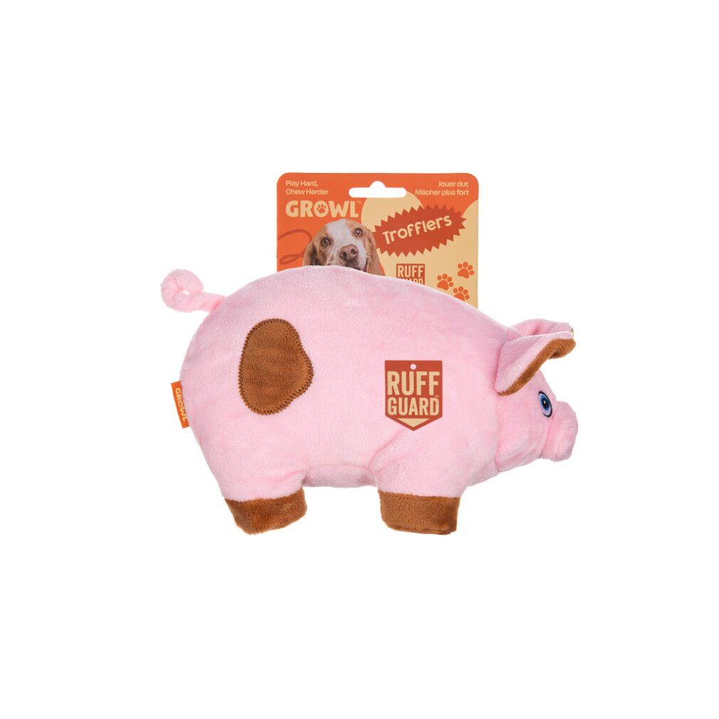 THE GROW Tierquietschie Trofflers Rosa Schwein