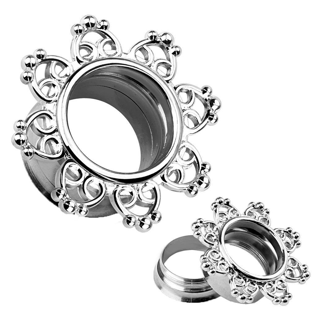 Taffstyle Plug Piercing Tunnel Plug Herzen günstig online kaufen