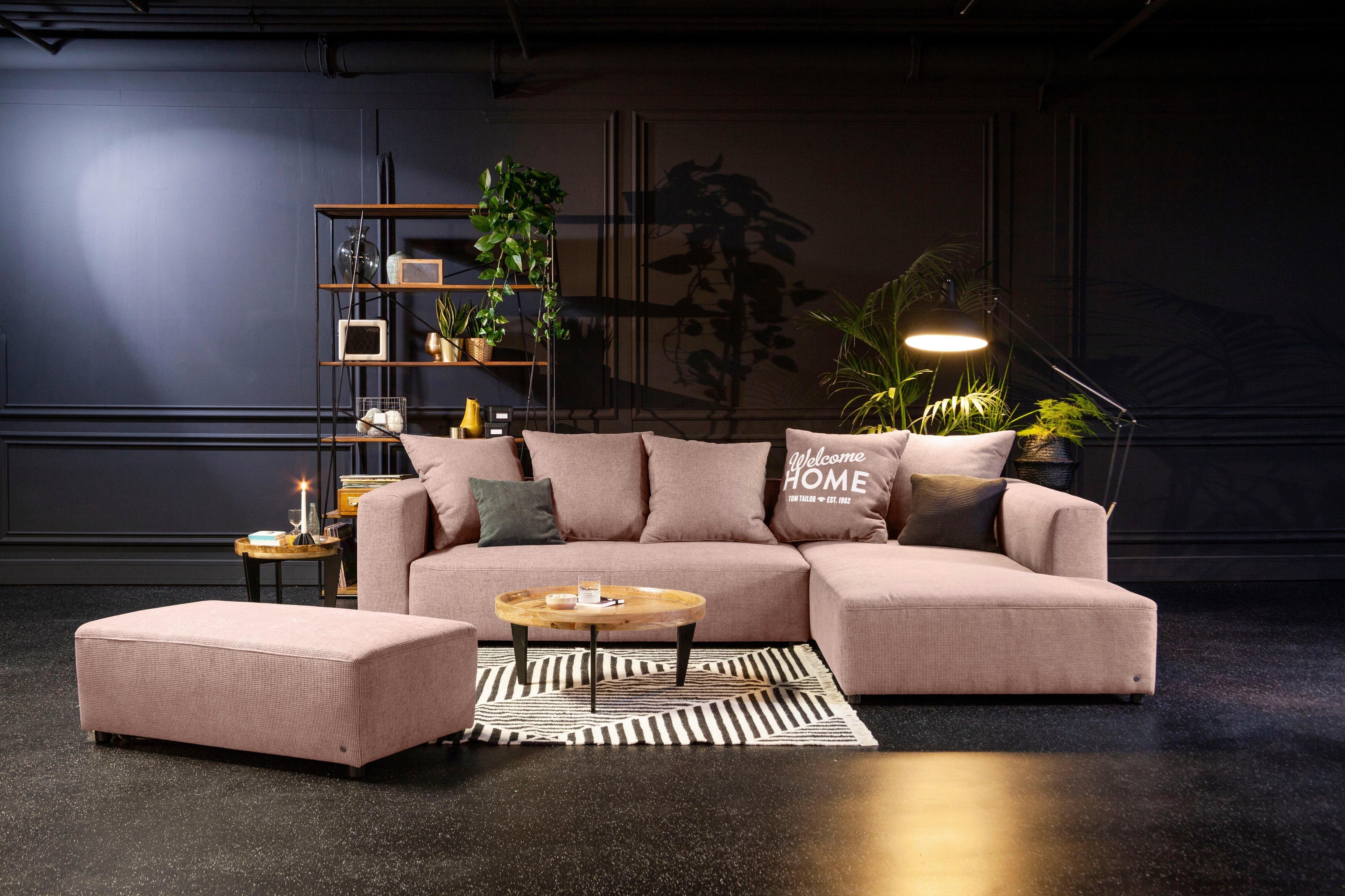 TOM TAILOR HOME Ecksofa HEAVEN CASUAL XL, aus der COLORS COLLECTION, wahlweise mit Bettfunktion & Bettkasten