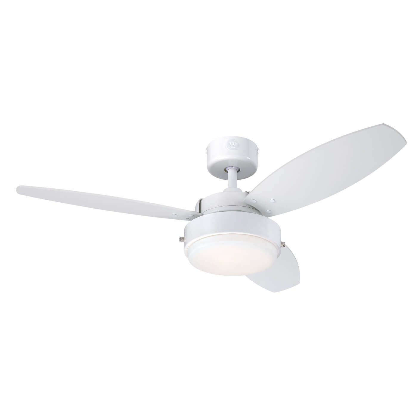 Westinghouse Deckenventilator Deckenventilator Alloy Weiß 105 cm mit Licht