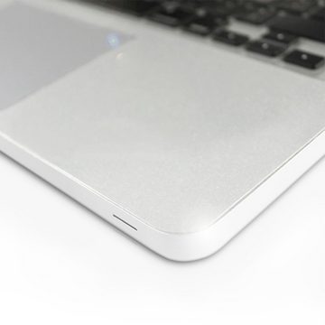 KMP Creative Lifesytle Product Schutzfolie Cover Skin Schutz für 15" MacBook Pro Retina, 15” Air Silver, (1-St), Guter Halt und optimaler Schutz vor Verschmutzung und Kratzern