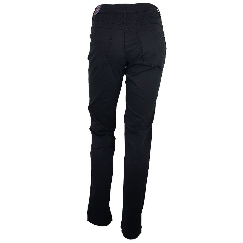 Cecil Straight-Jeans »Cecil Damen Jeans JANET schwarz/black high rise 98%  Baumwolle 2% Elasthan 42549«