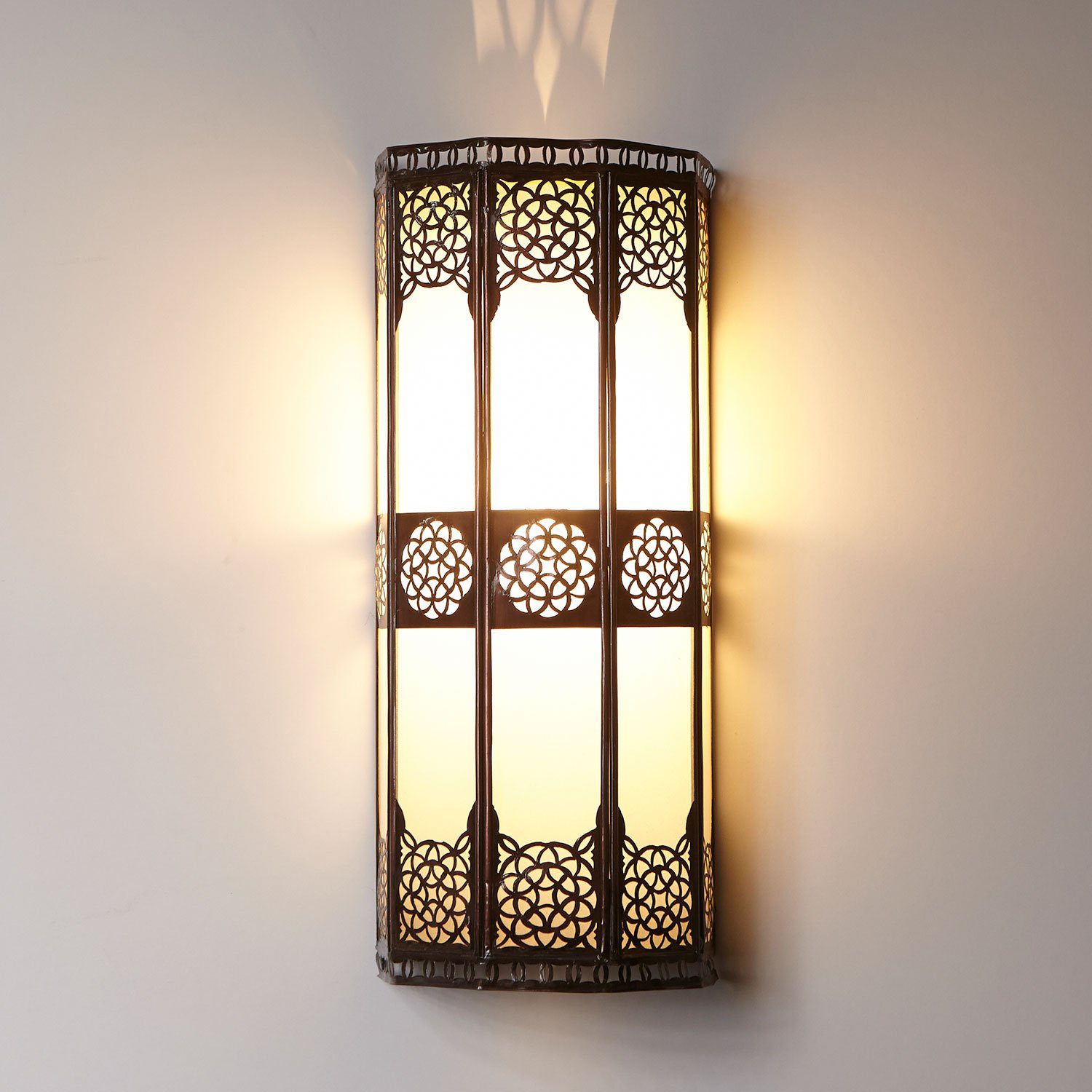 Casa Moro Wandleuchte Orientalische Wandlampe marokkanische Wandleuchte Resmi H 44, ohne Leuchtmittel, Schöne Dekoration für Wand & Flur L1421
