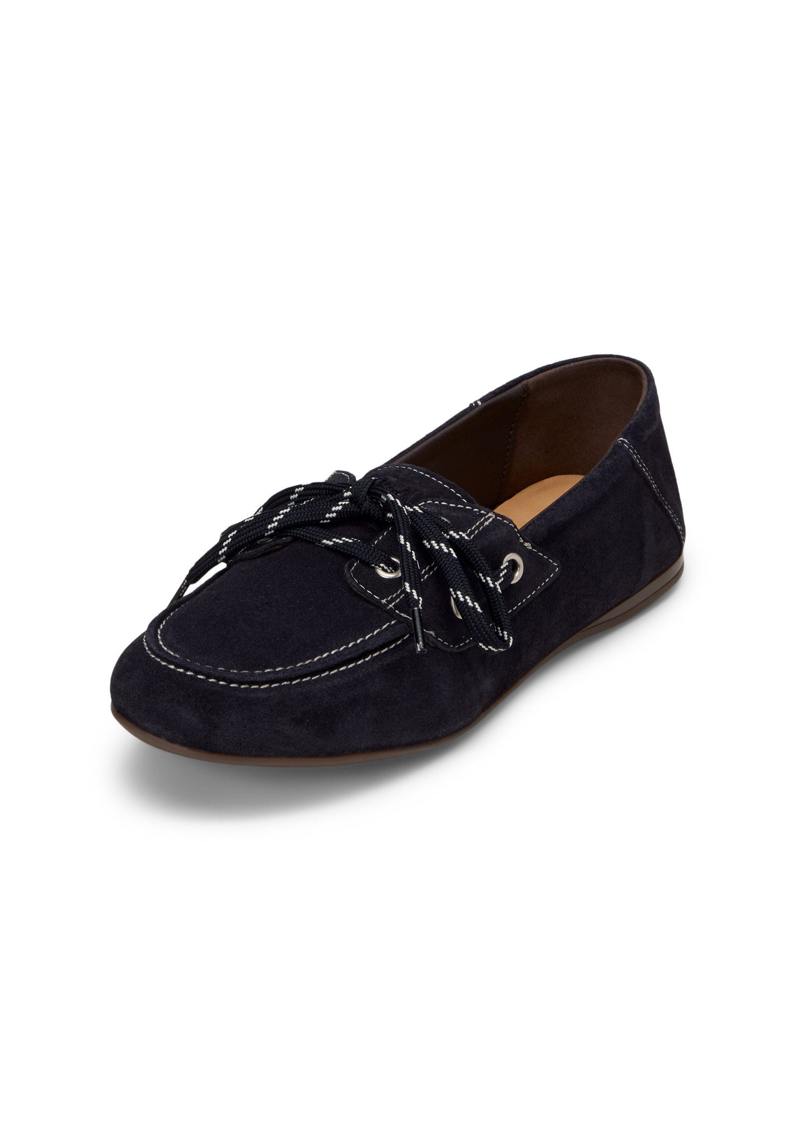 Marc O'Polo aus weichem Veloursleder Bootsschuh günstig online kaufen