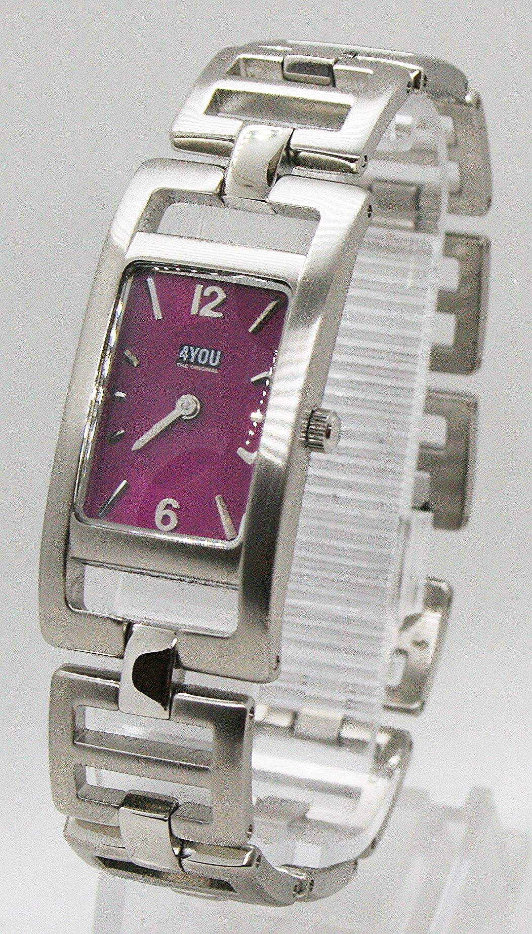 4YOU Quarzuhr 4You Damenuhr Edelstahl 4.4801 tolle Farbe, (1-tlg)