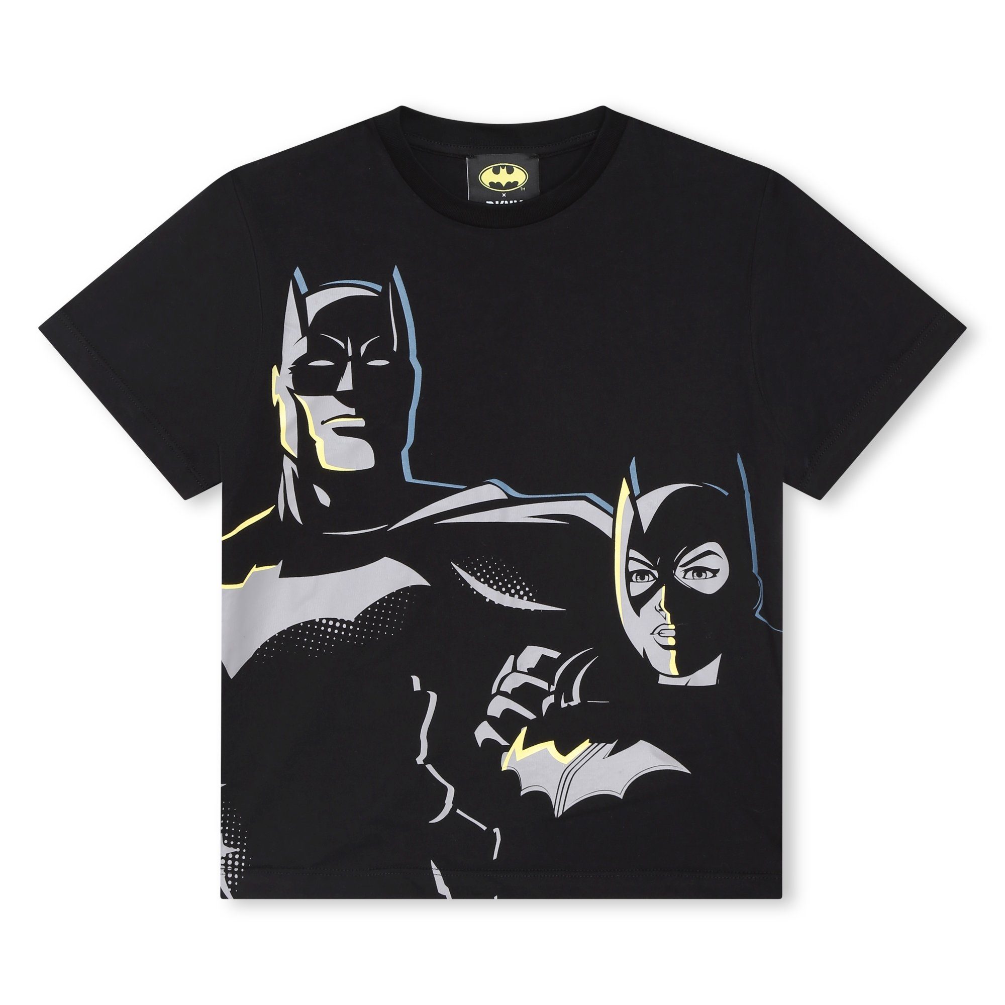 schwarz Comics Batman Print-Shirt DC DKNY Kids Batgirl T-Shirt DKNY
